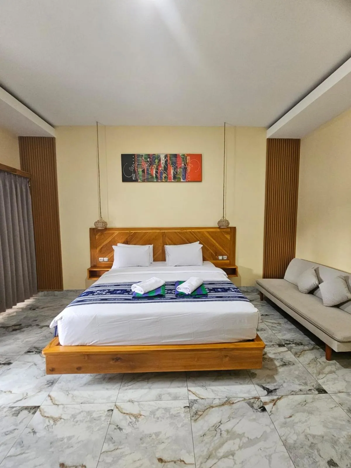 Bedroom, Bed in Salili Bungalow