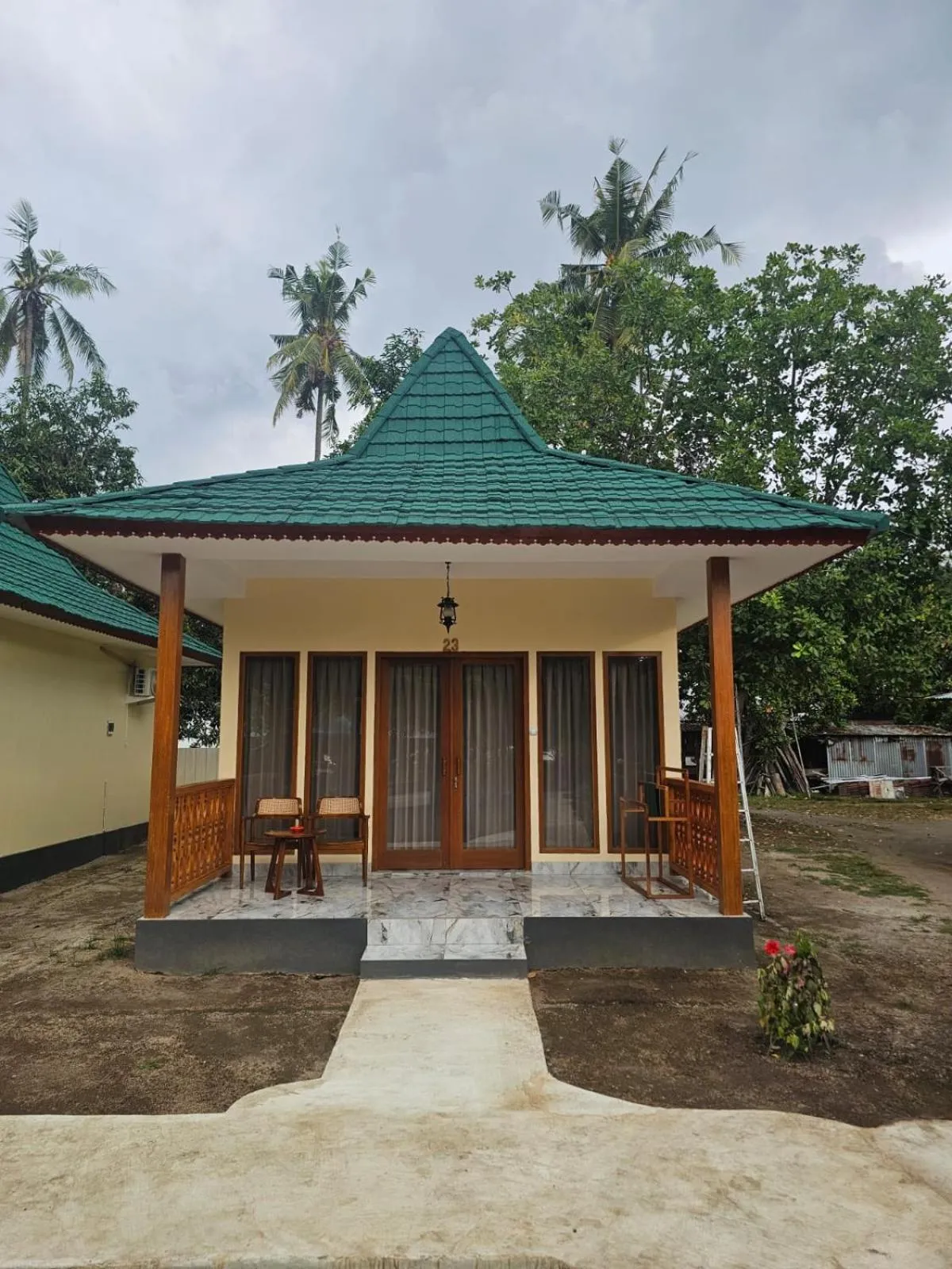 Balcony/Terrace in Salili Bungalow