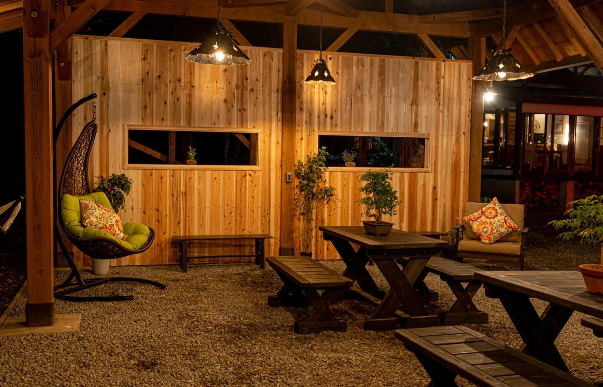 Property building in Kizuna Lodge & BBQ Centre