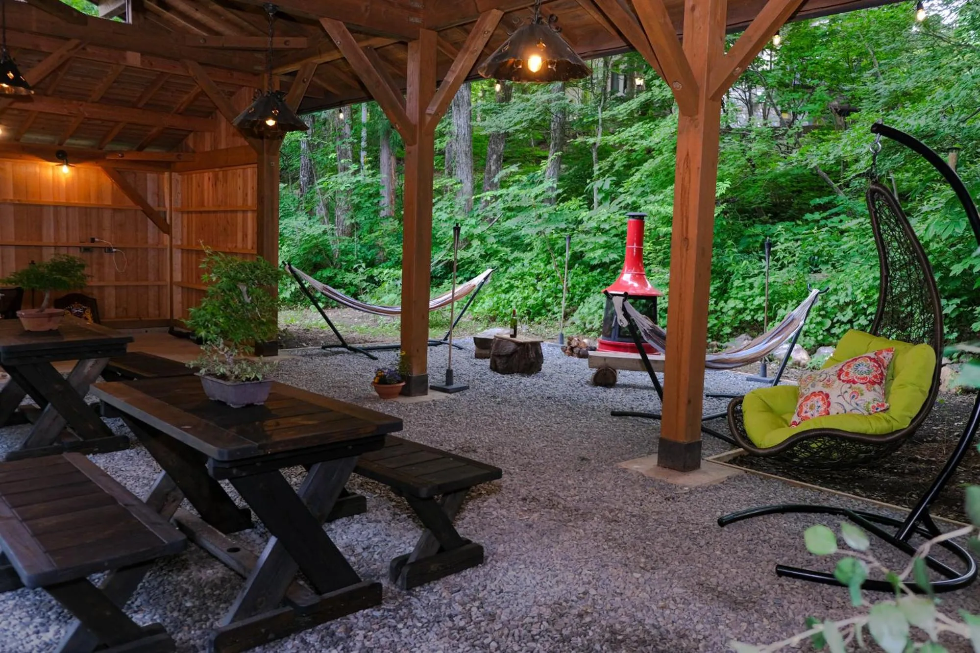 Property building in Kizuna Lodge & BBQ Centre