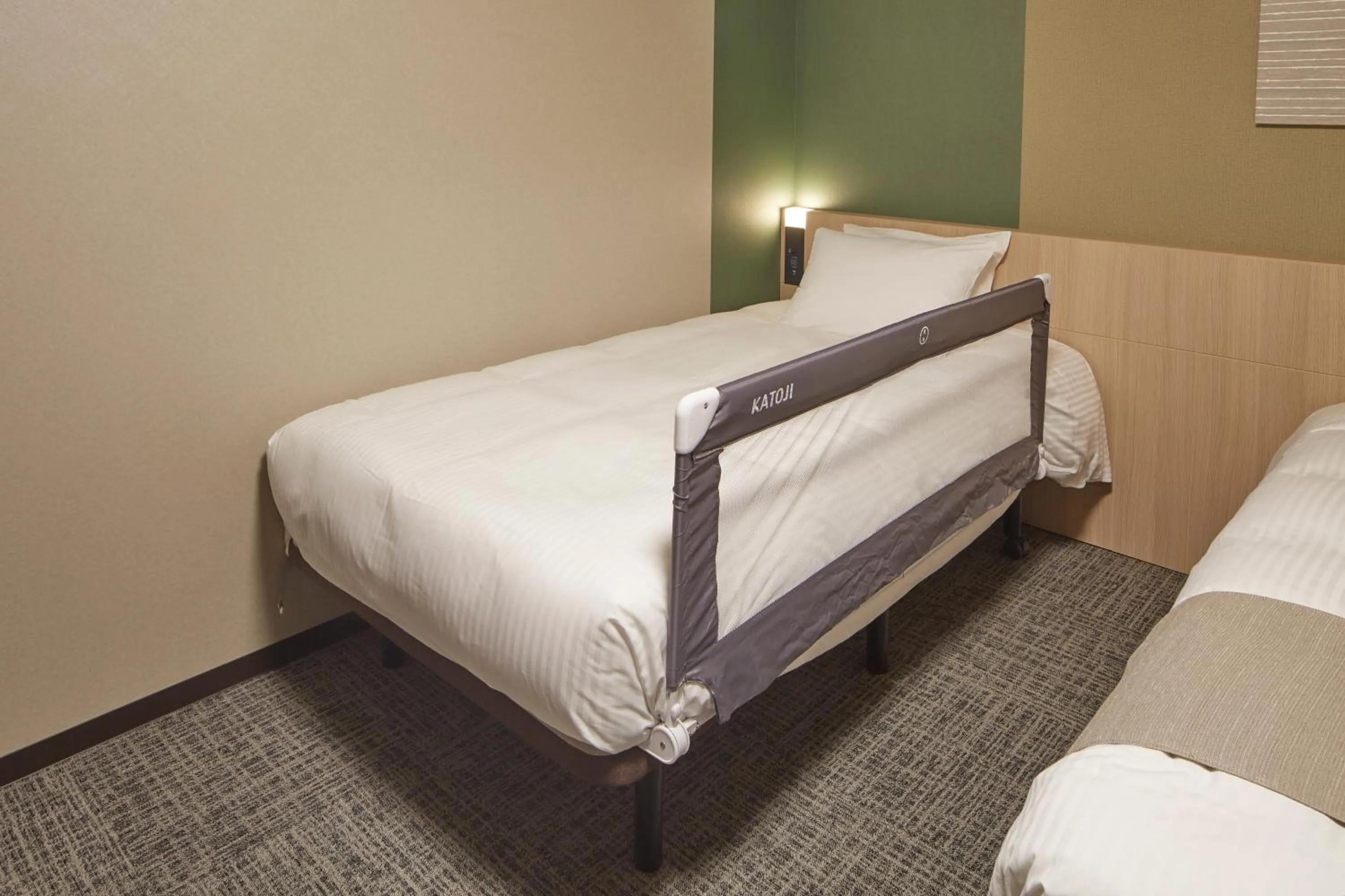 Bed in Iroha Grand Hotel Matsumoto Eki-Mae