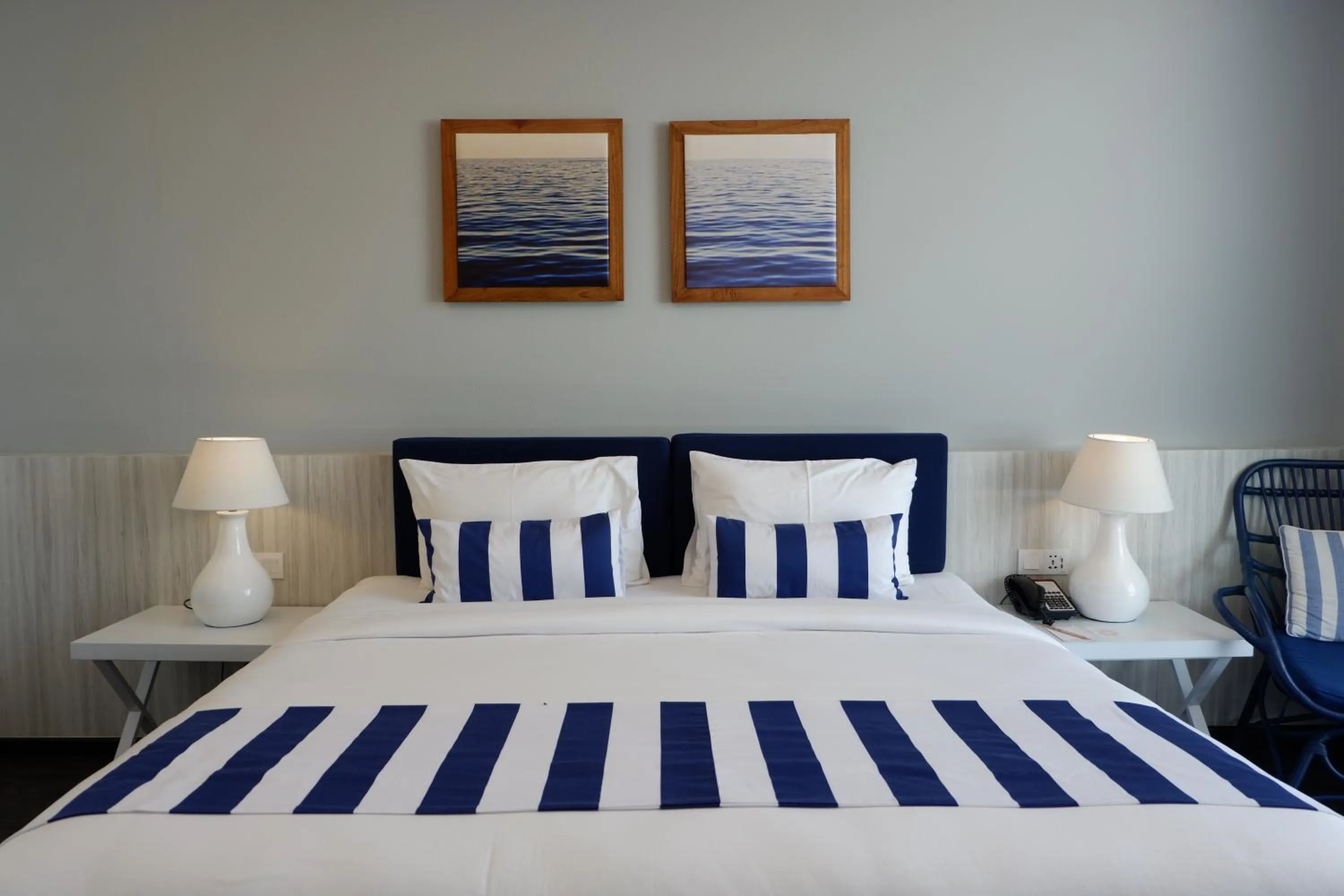 Bed in Swiss-Belresort Belitung