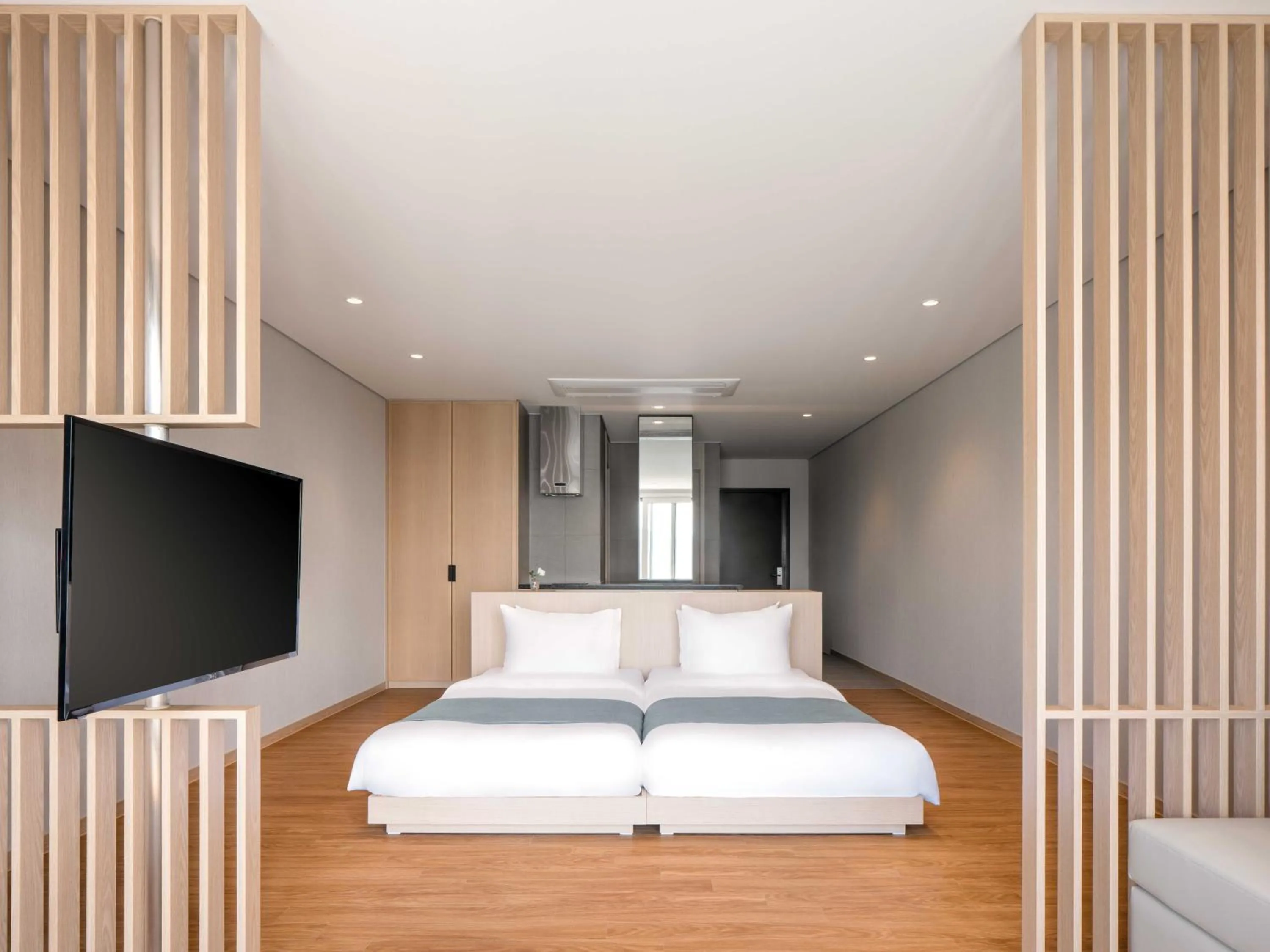 Bed in Hanwha Resort Geoje Belvedere