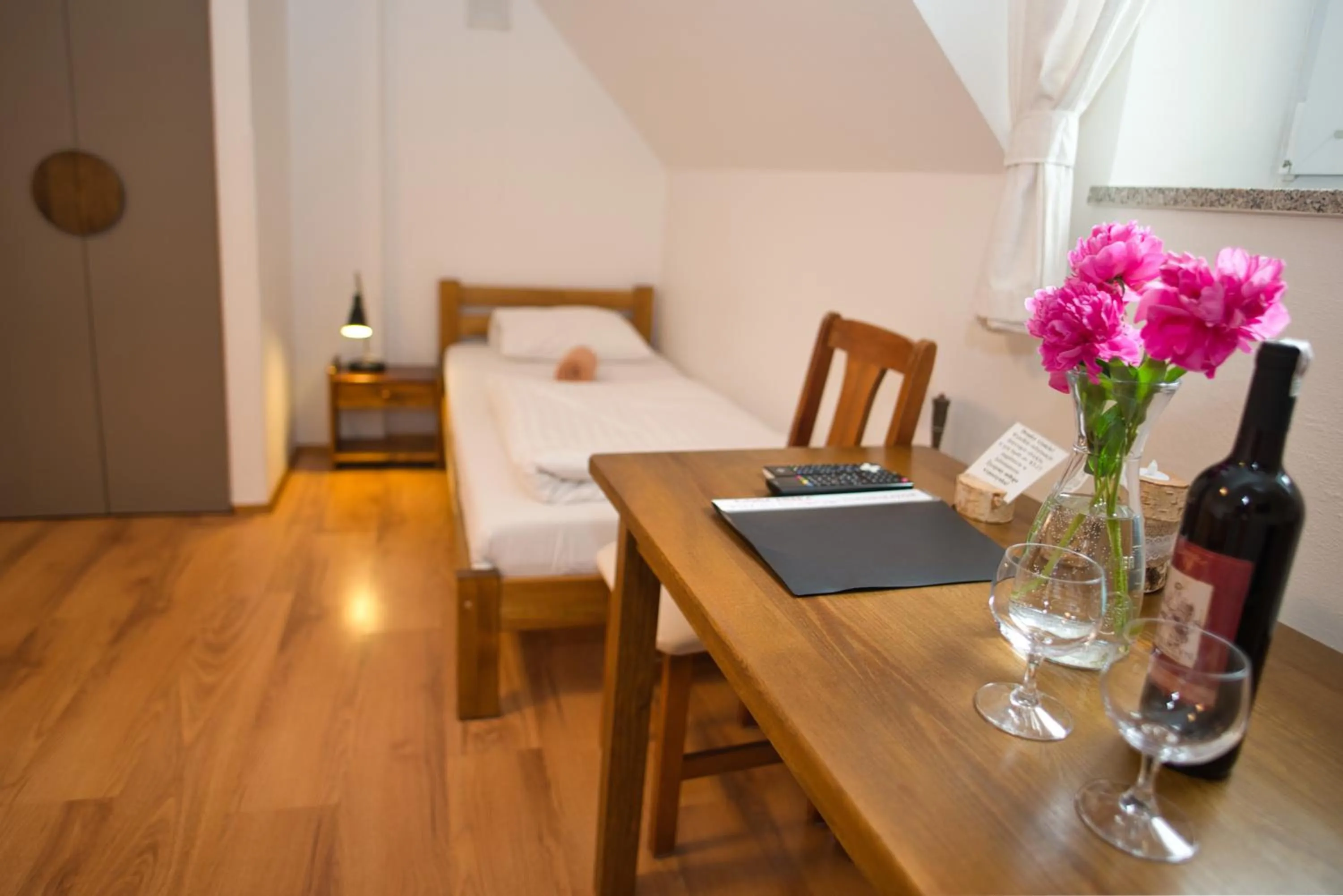 Bed in Gościniec Pięciu Stawów