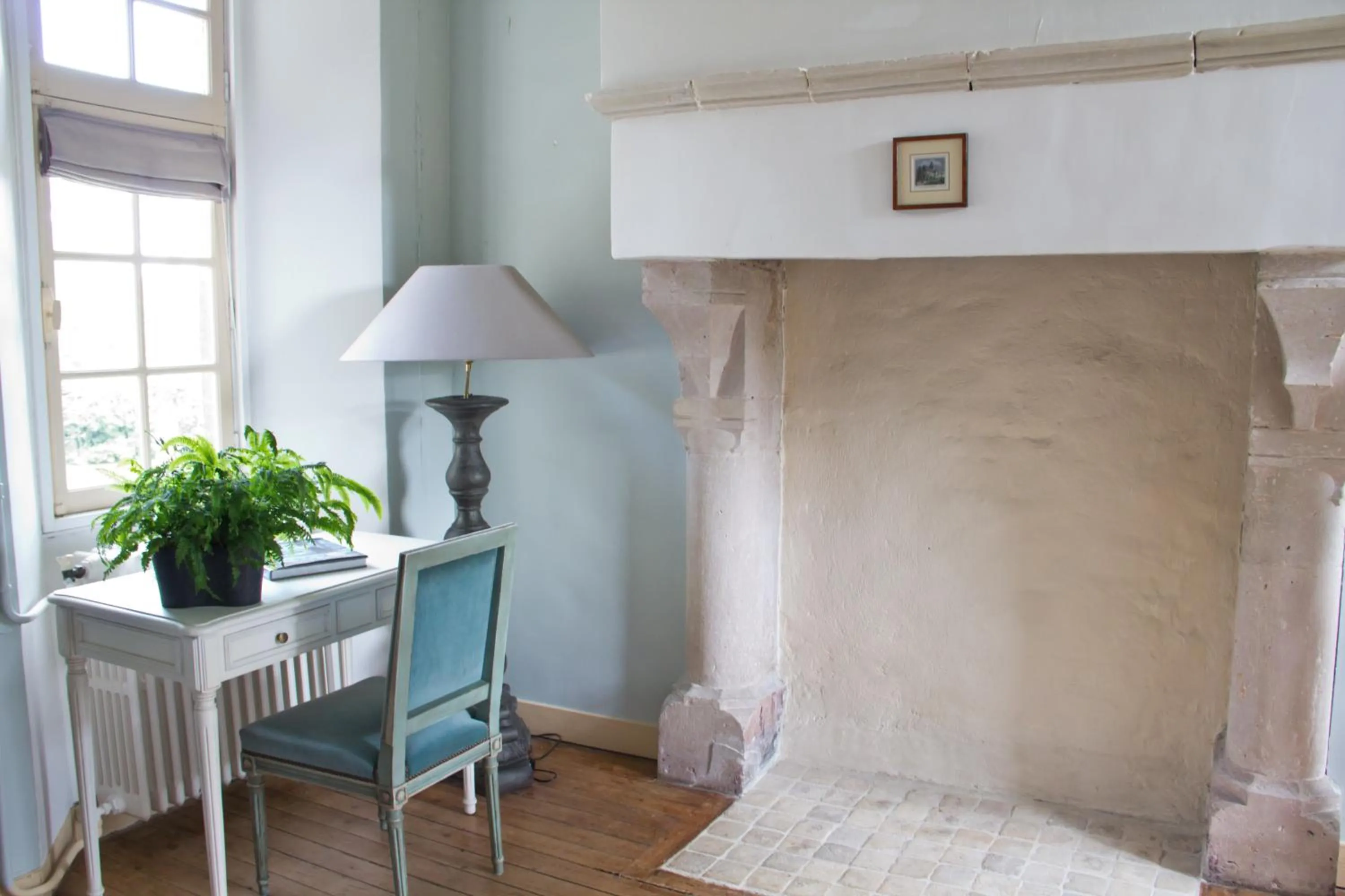 Seating area in Le Manoir de La Fieffe