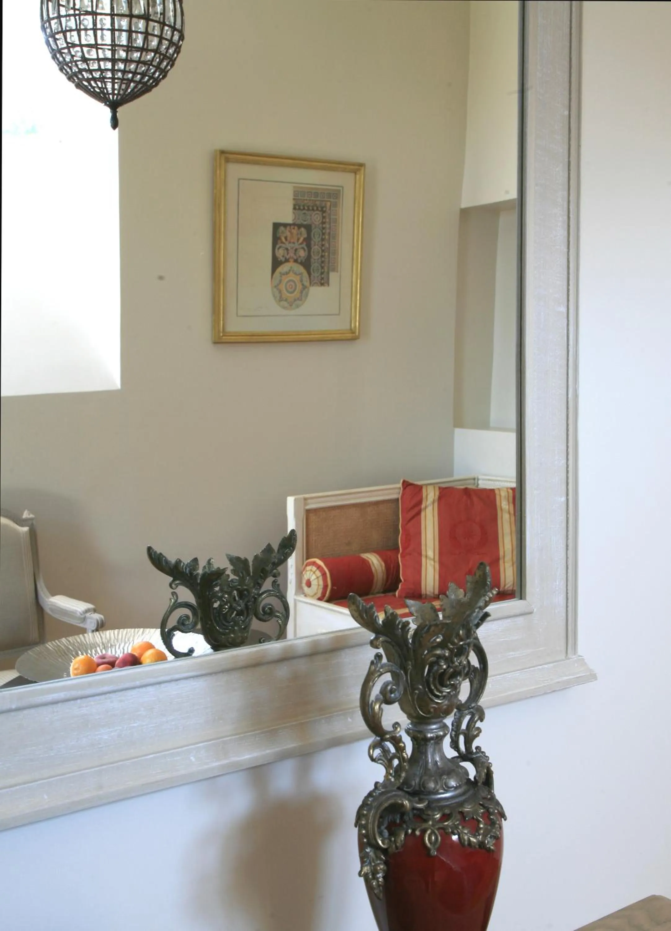 Decorative detail in Le Manoir de La Fieffe