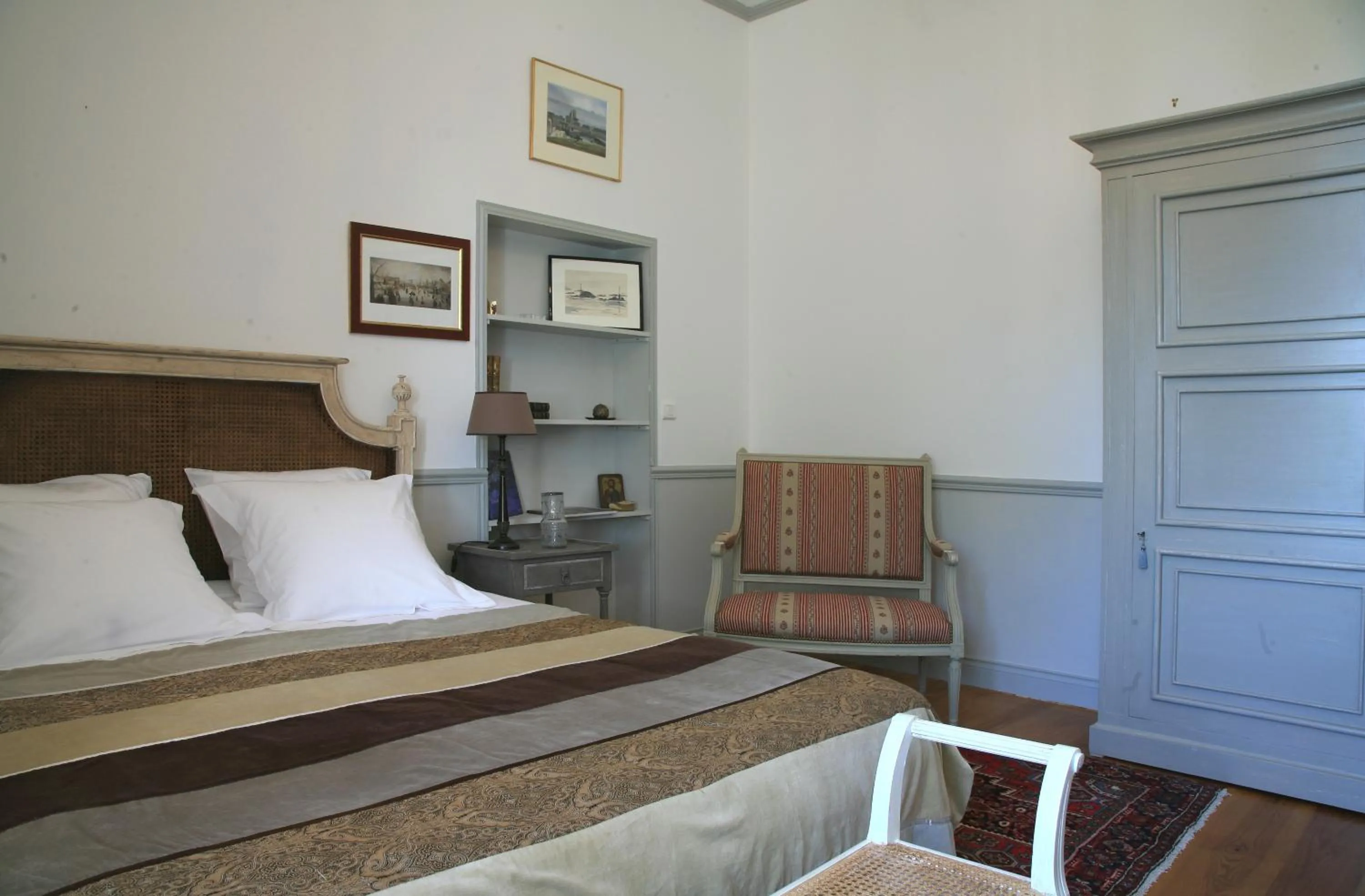 Bed in Le Manoir de La Fieffe