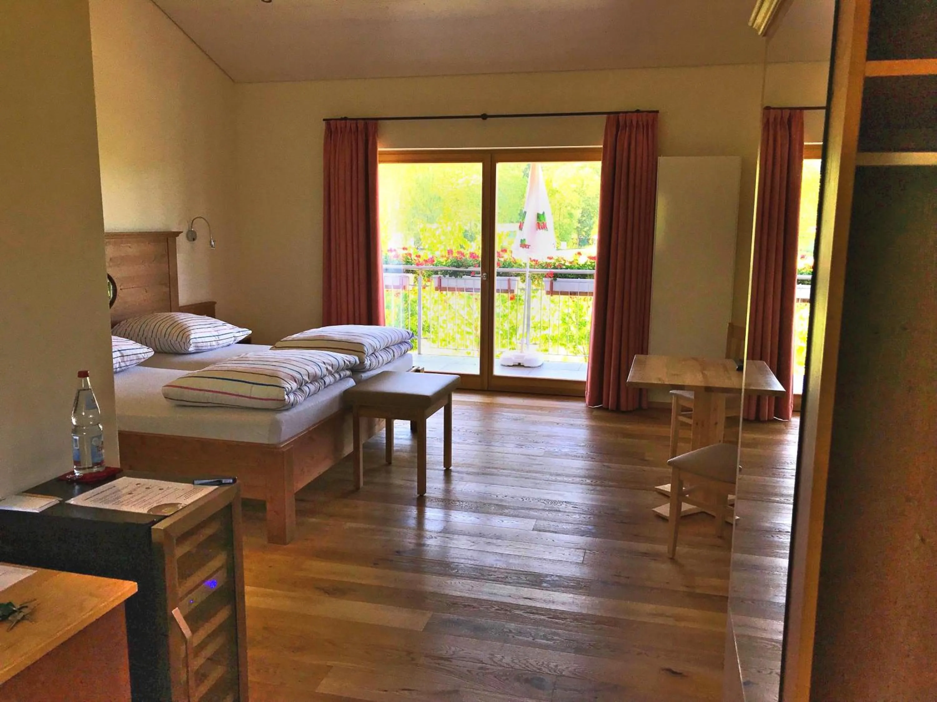 Bed in Die Wein Bleibe