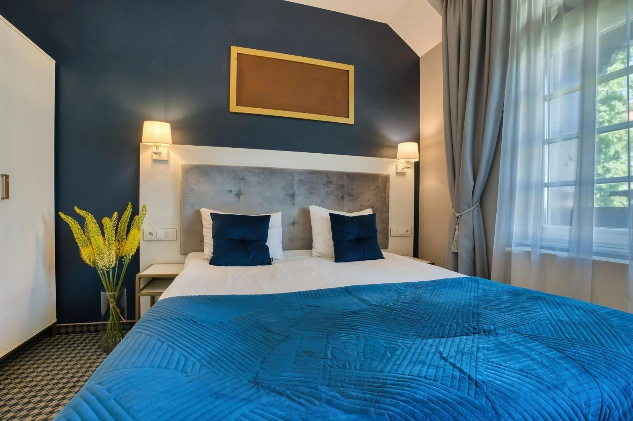 Bed in Hotel Villa Art Novis City Center