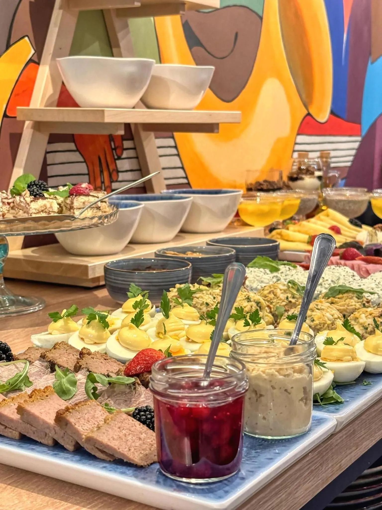 Breakfast in Hotel Villa Art Novis City Center