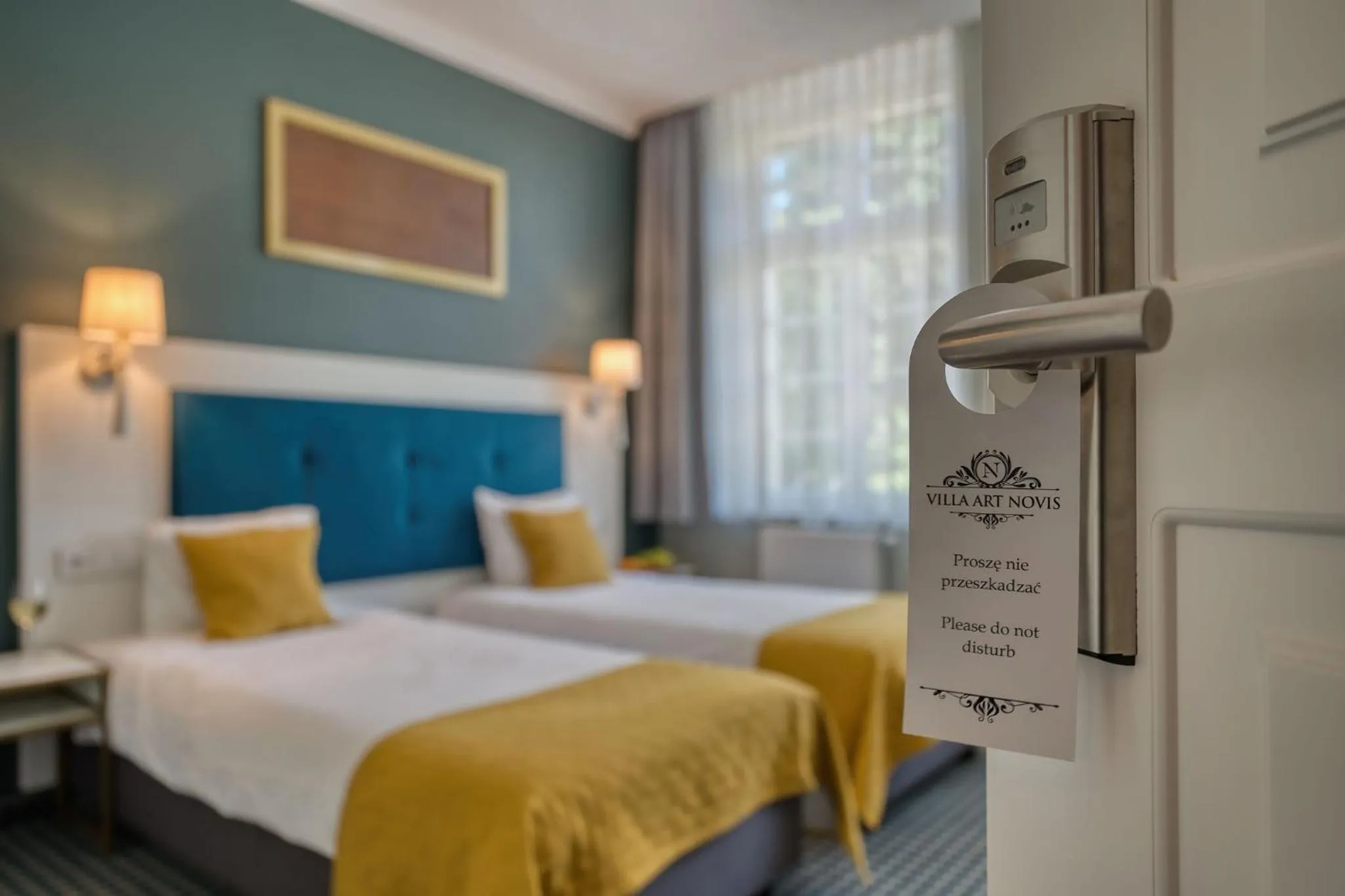 Bed in Hotel Villa Art Novis City Center