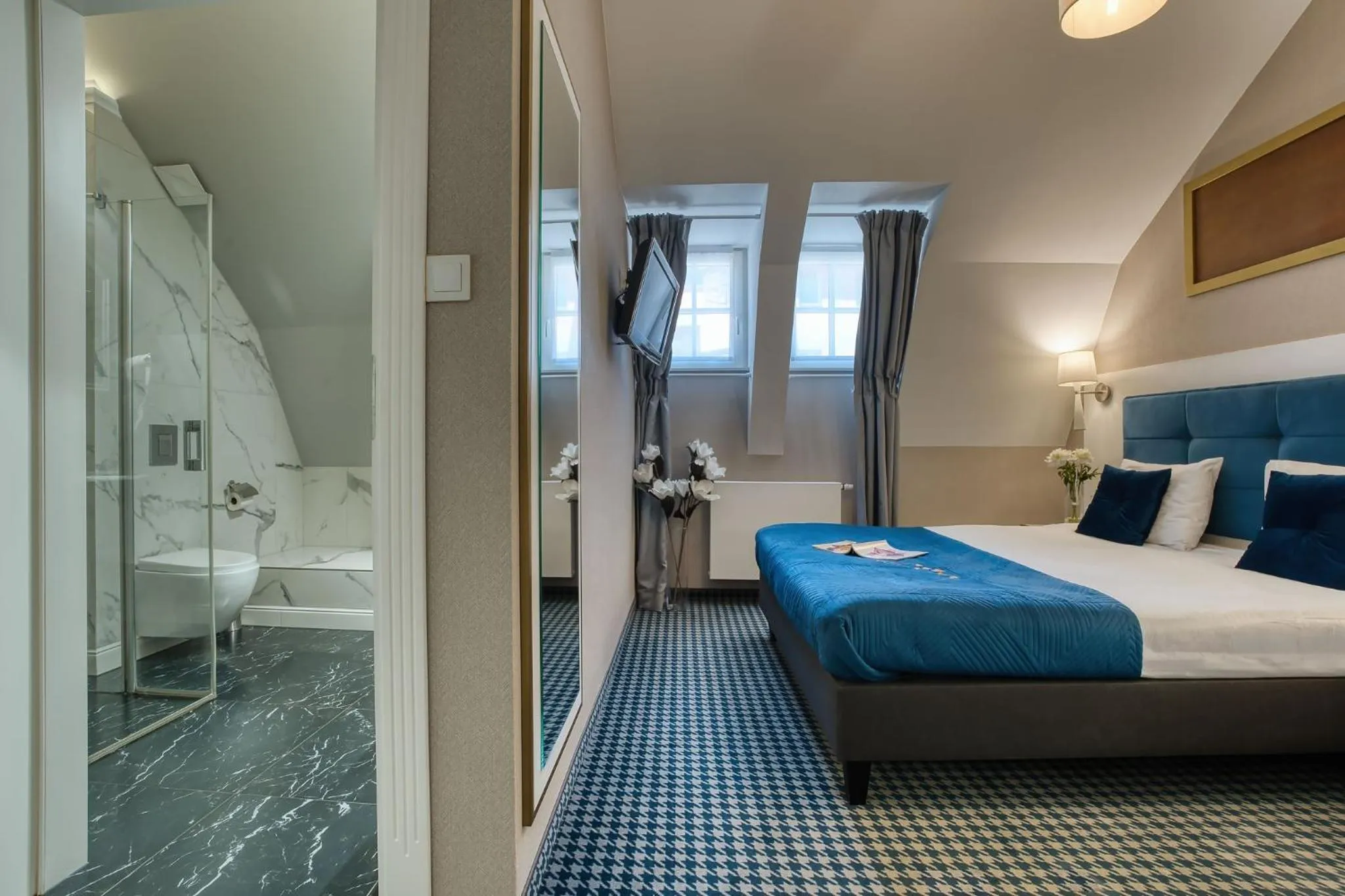 Bed in Hotel Villa Art Novis City Center