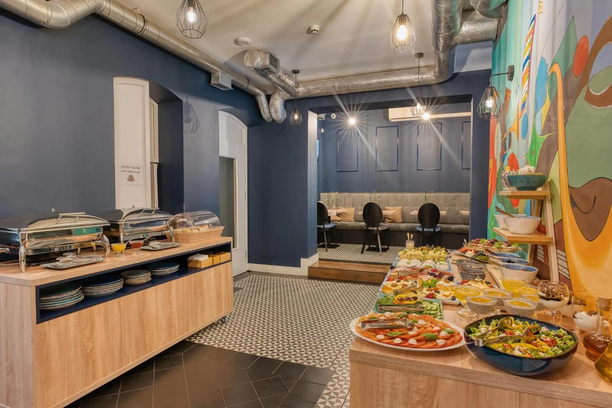 Breakfast in Hotel Villa Art Novis City Center