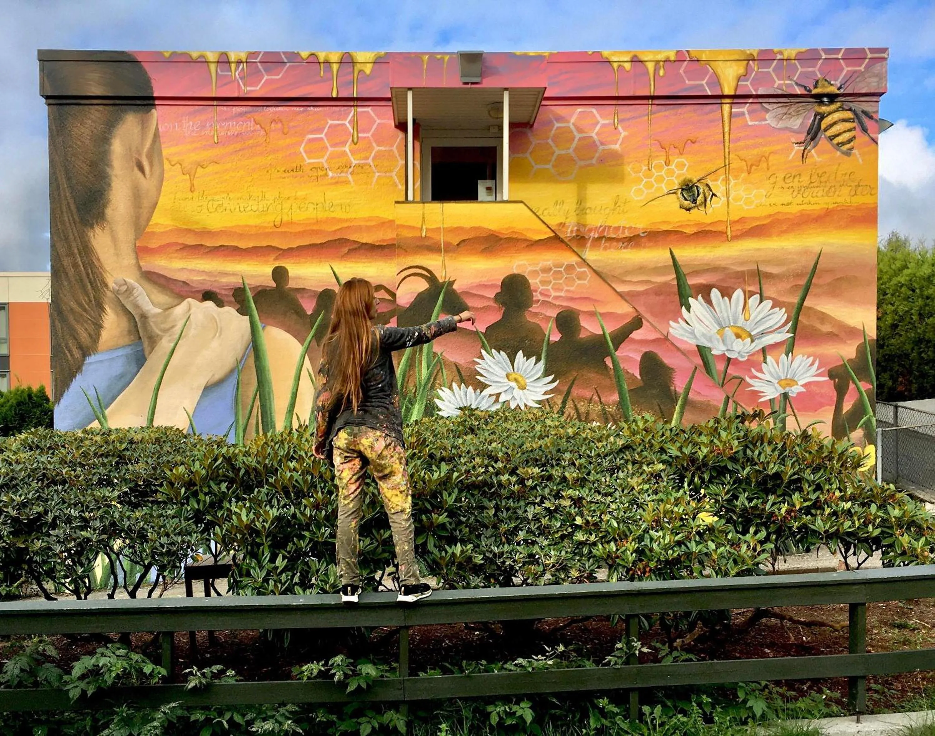 Property building in Bergen Hostel Montana