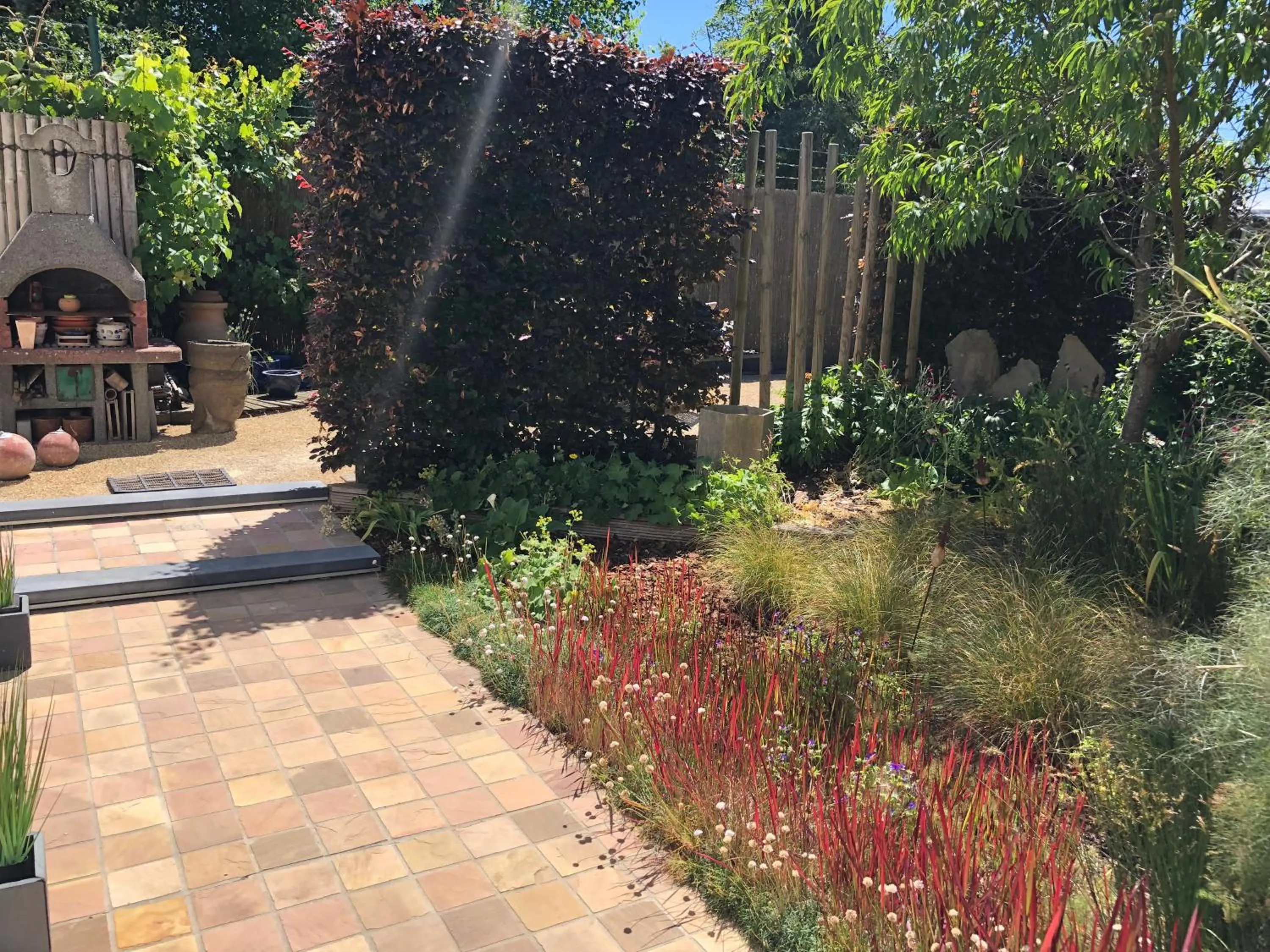 Garden in B&B Kudita