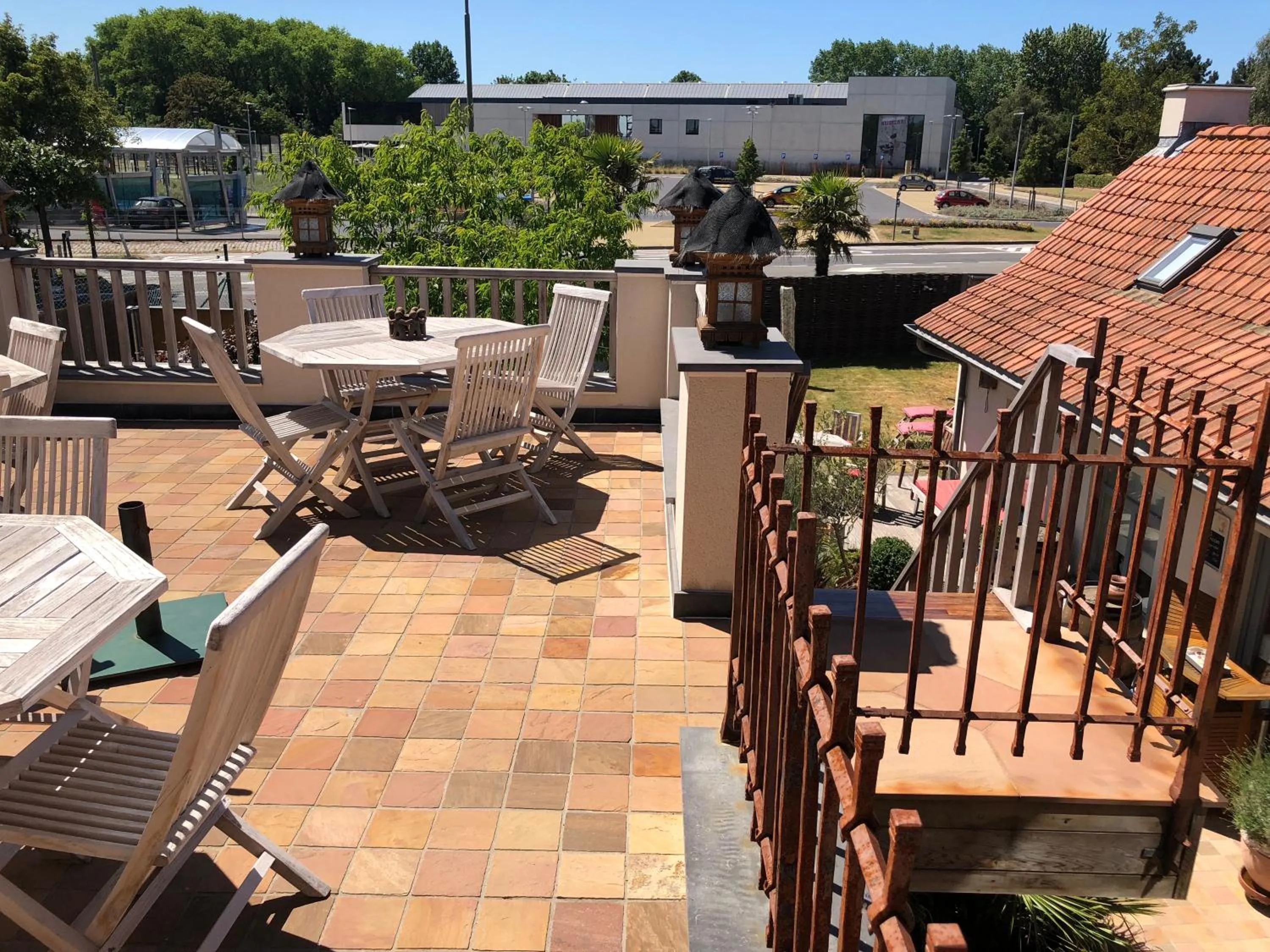 Balcony/Terrace in B&B Kudita