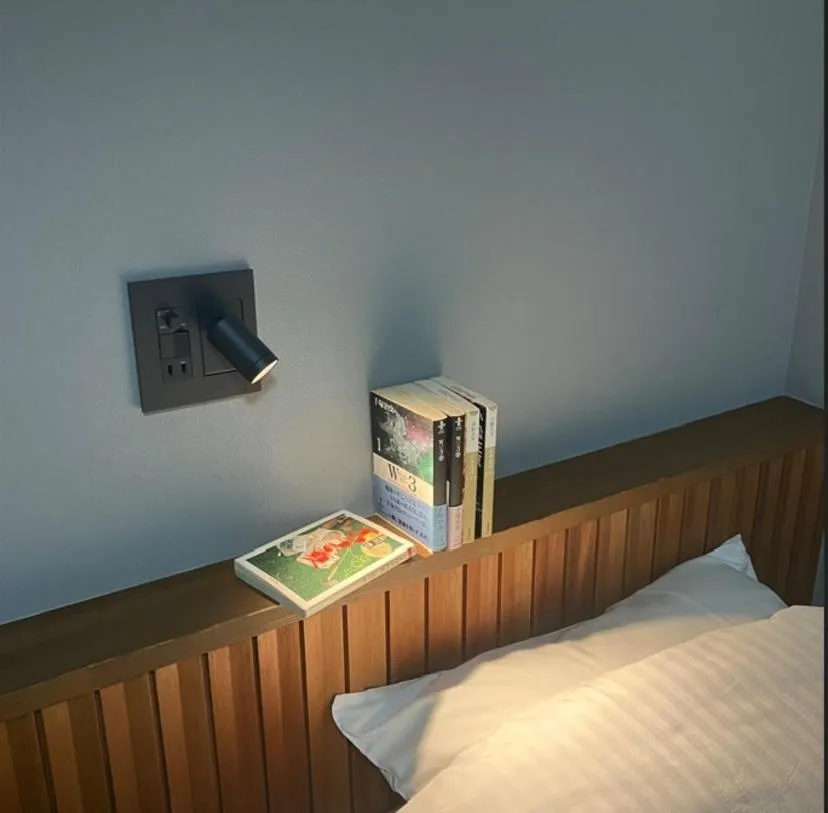 Bed in Atto Business Hotel Ichinoseki