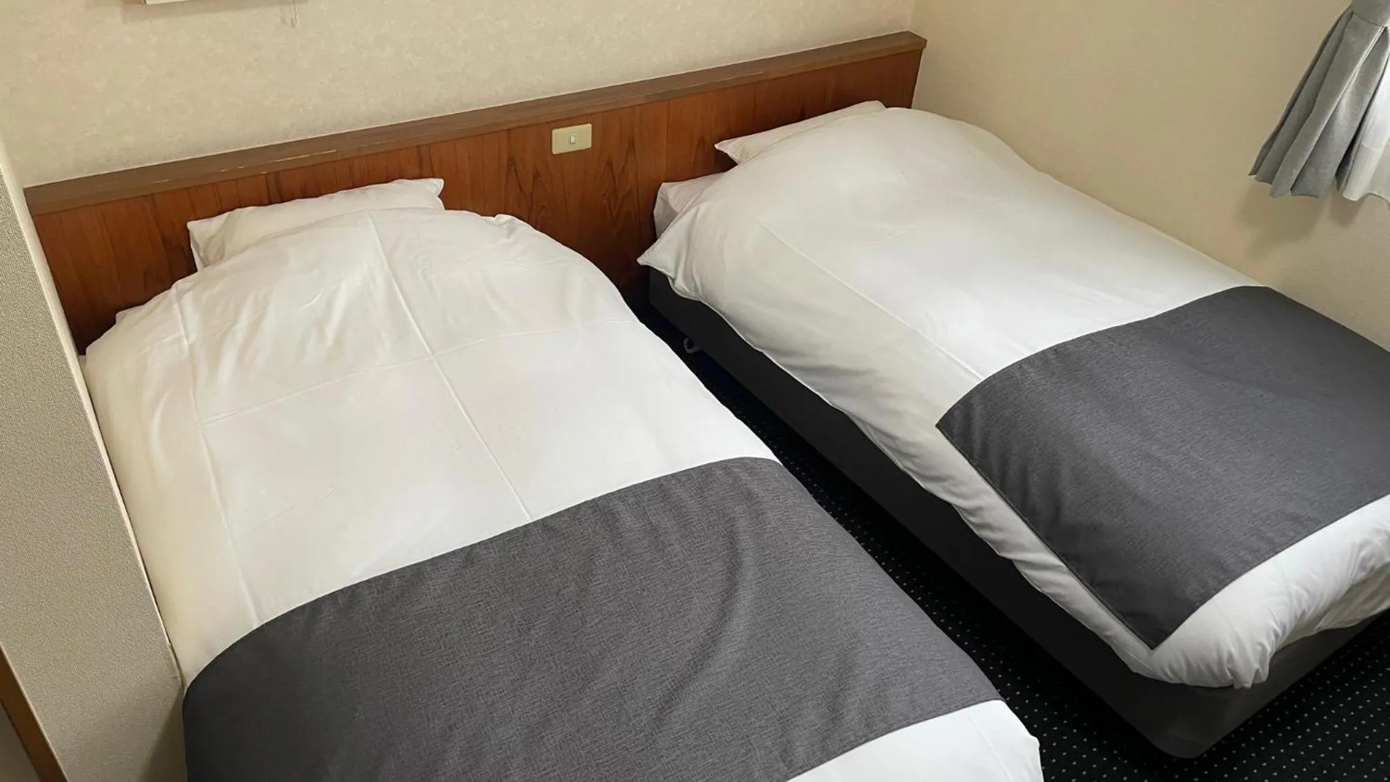Bed in Atto Business Hotel Ichinoseki