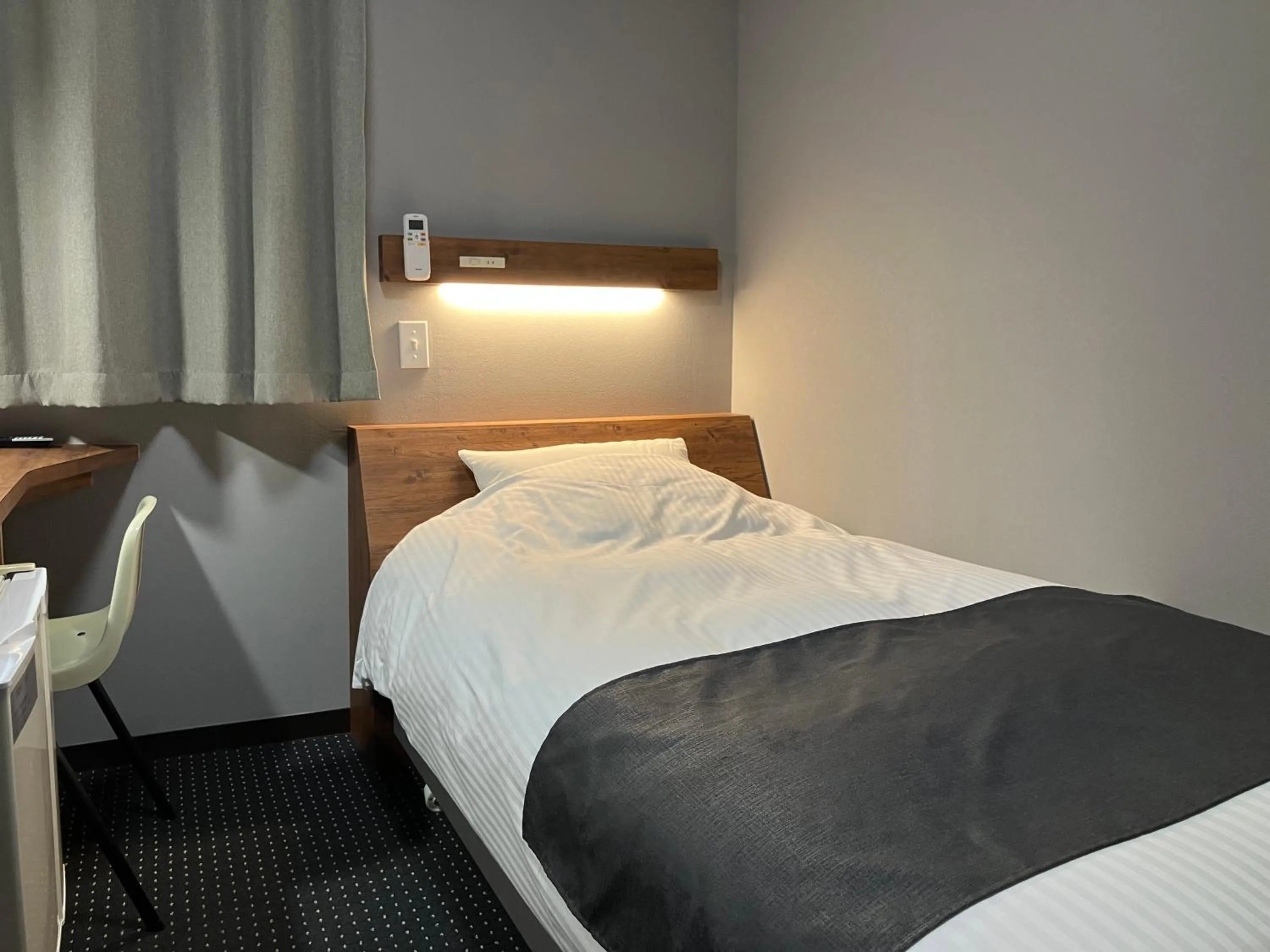 Bed in Atto Business Hotel Ichinoseki