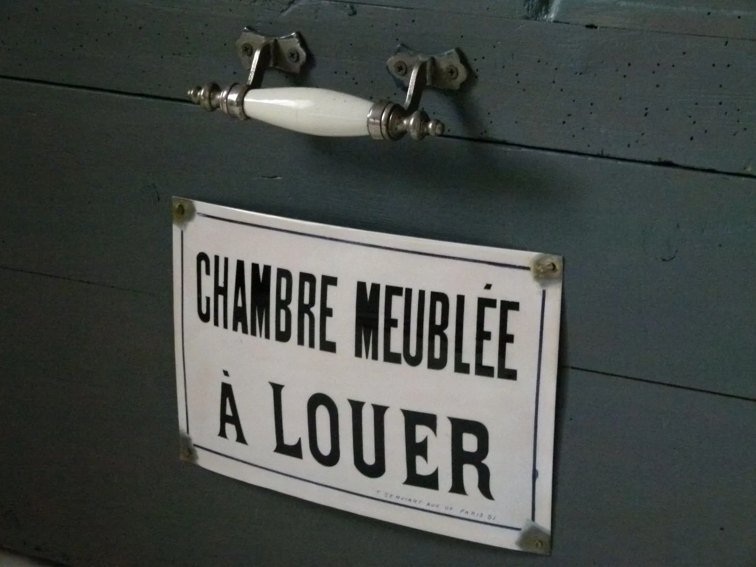 Decorative detail in Le Clos Goëlle