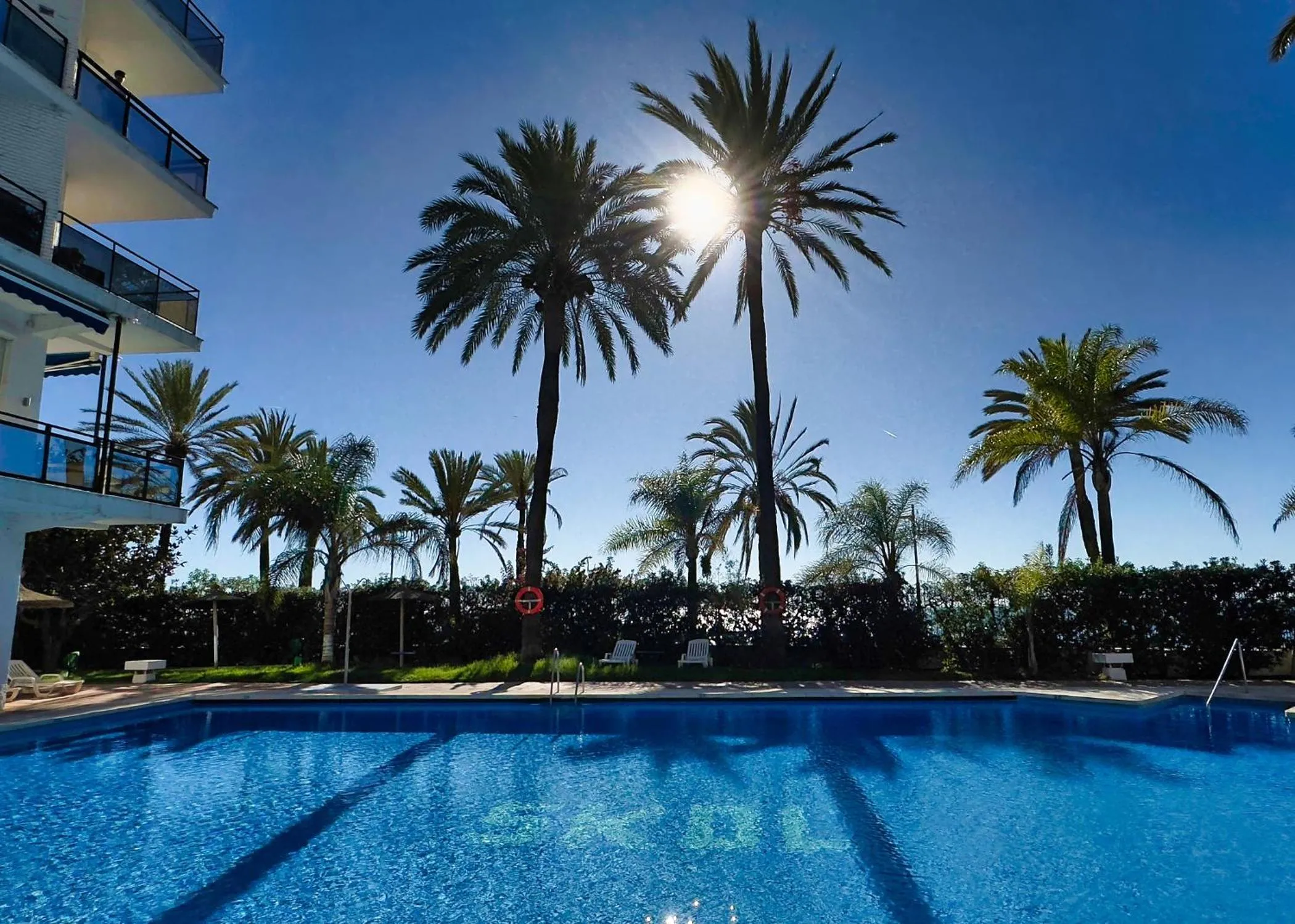 Swimming pool in Skol 727 Lovely 2 Bedroom Duplex in Marbella Center