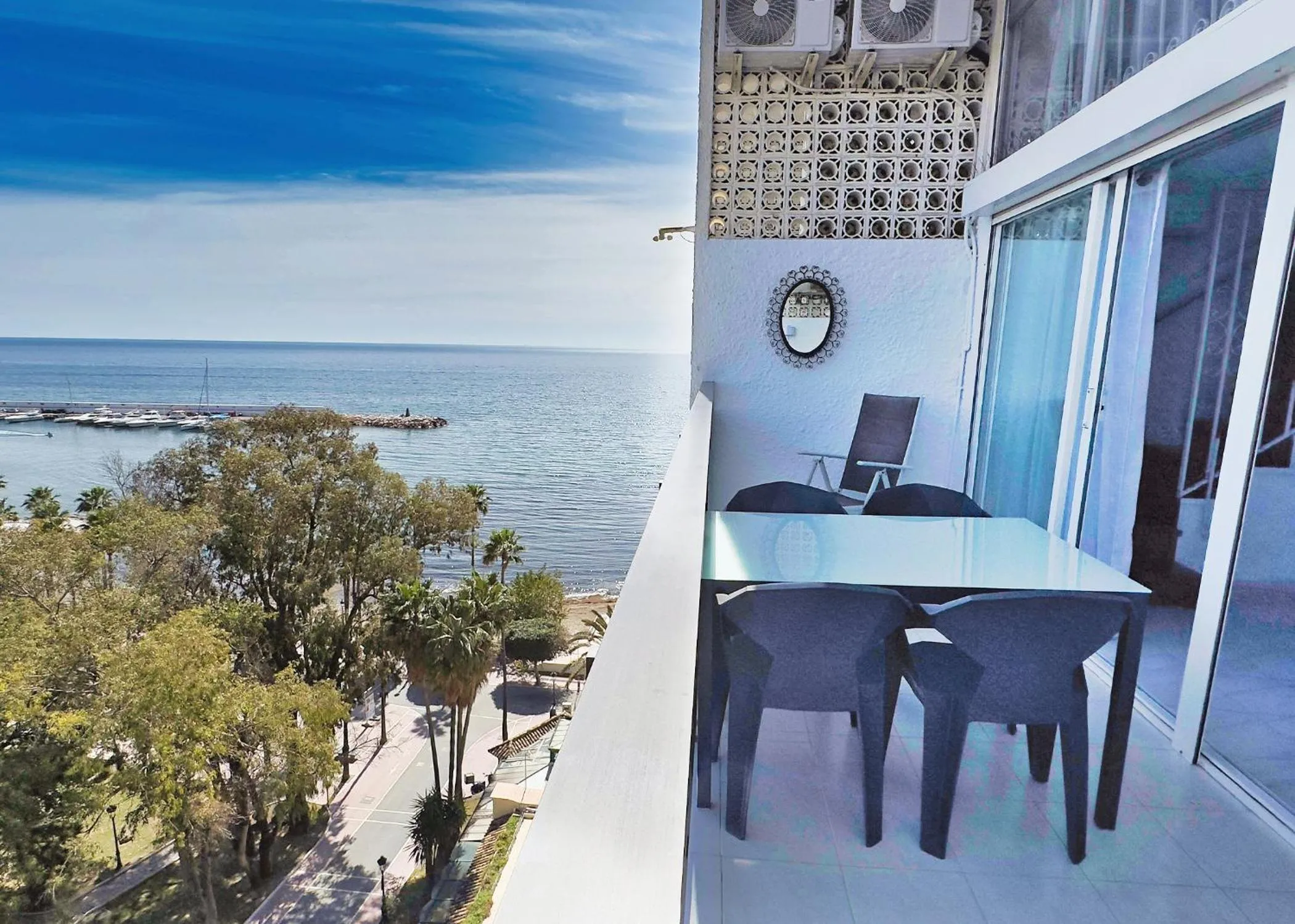 Balcony/Terrace in Skol 727 Lovely 2 Bedroom Duplex in Marbella Center