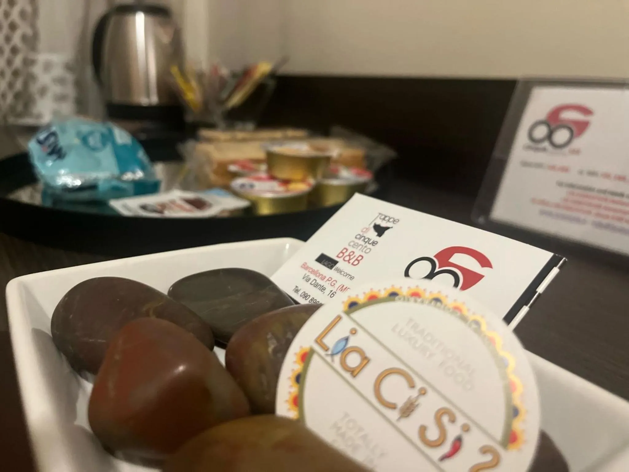 Decorative detail in Cinquecento B&B