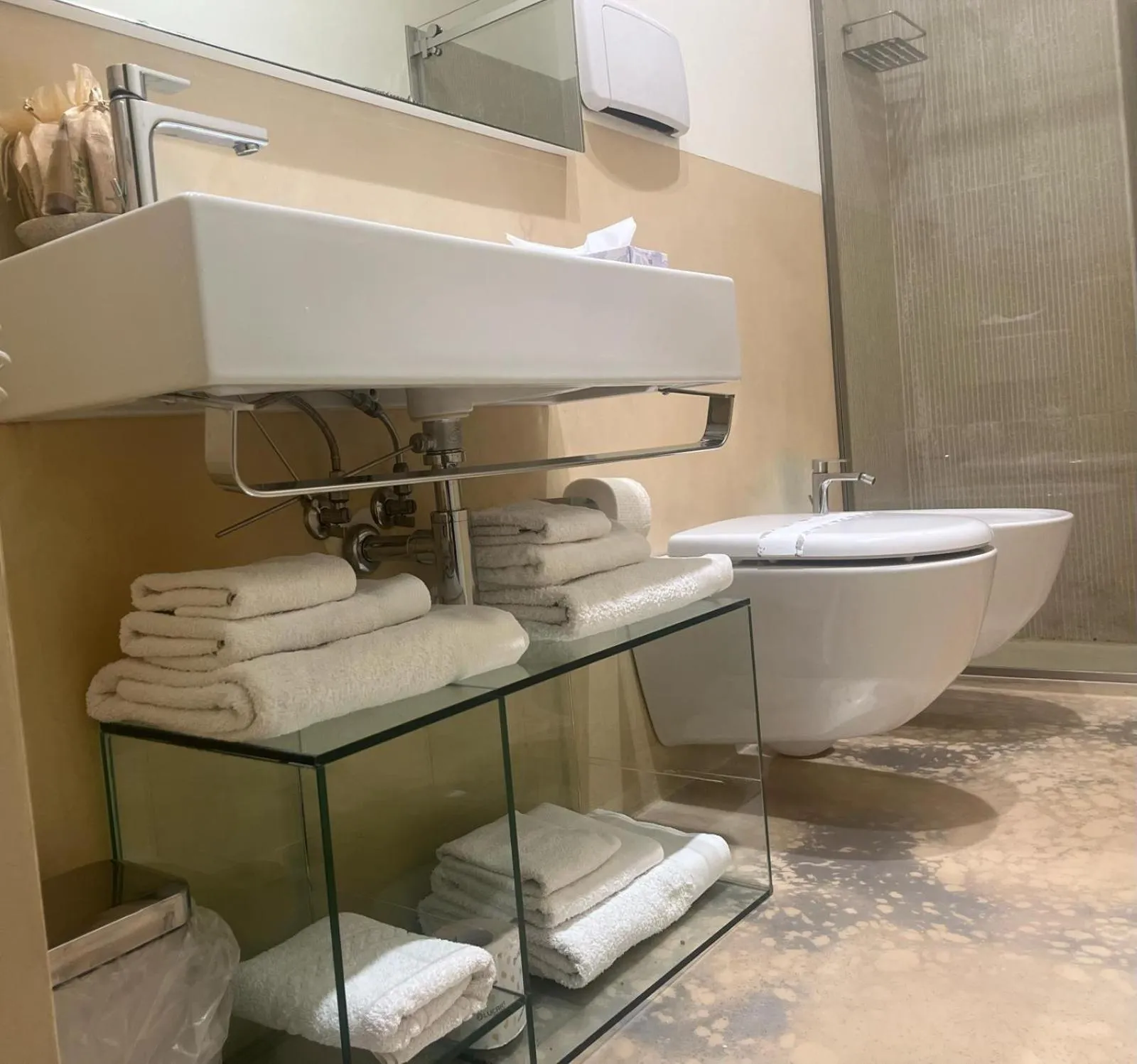 Toilet in Cinquecento B&B