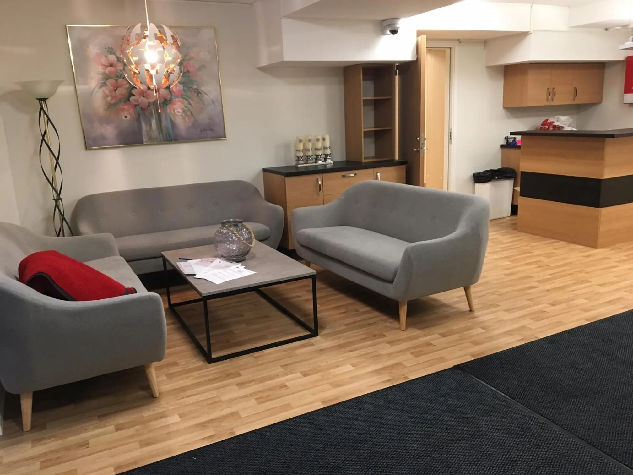 Lobby or reception in Chefens Hotell