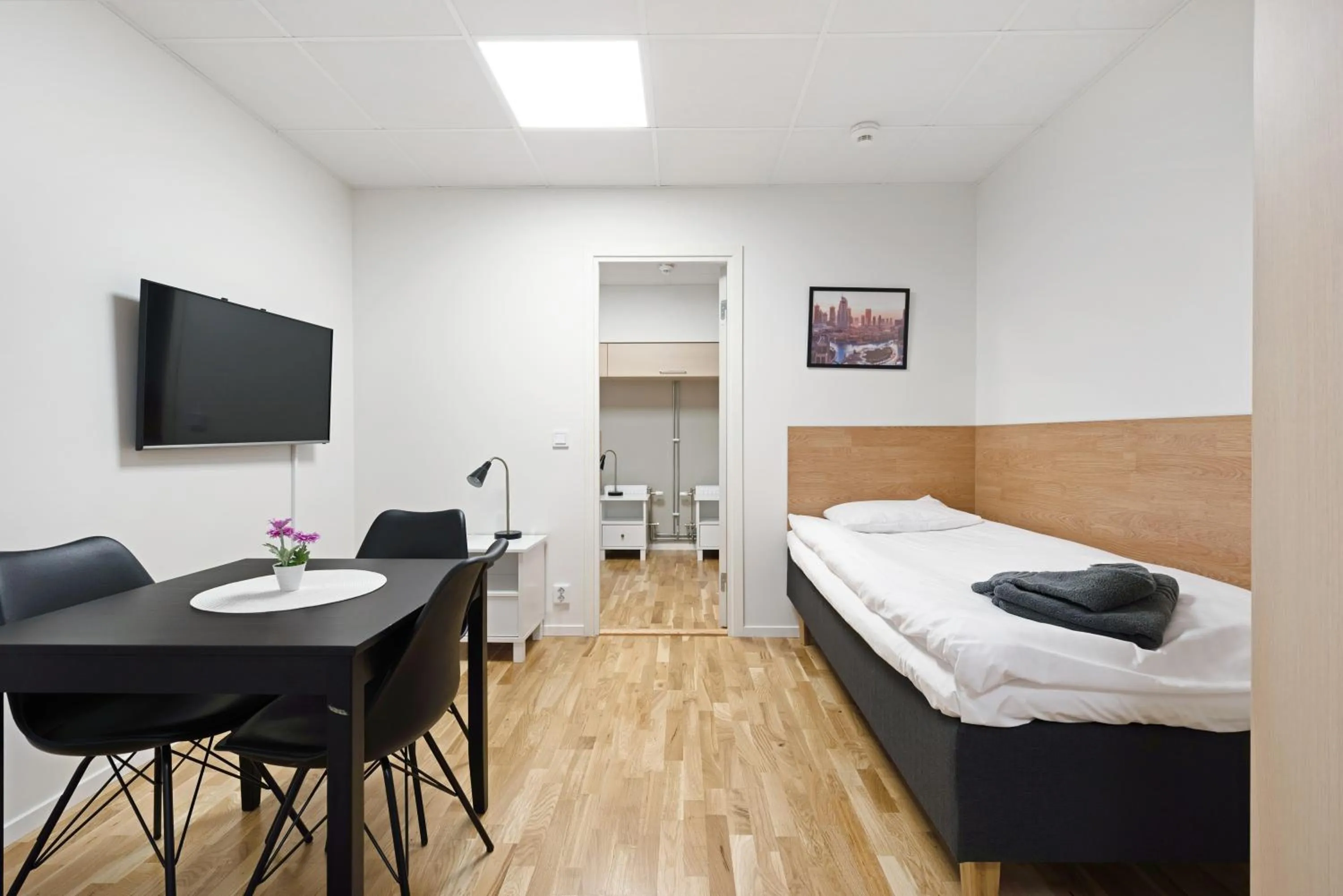 Bed in Chefens Hotell