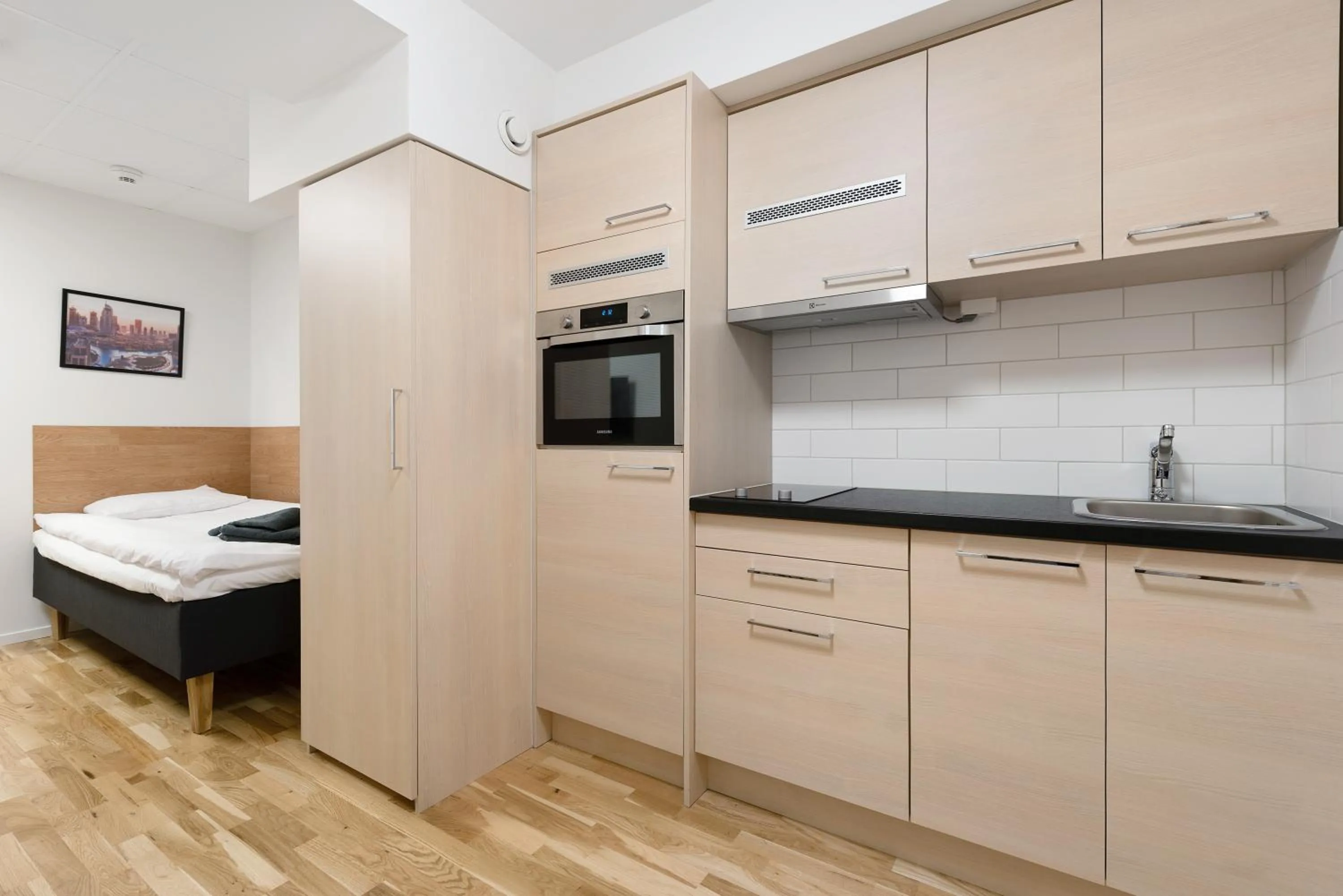 Bed in Chefens Hotell