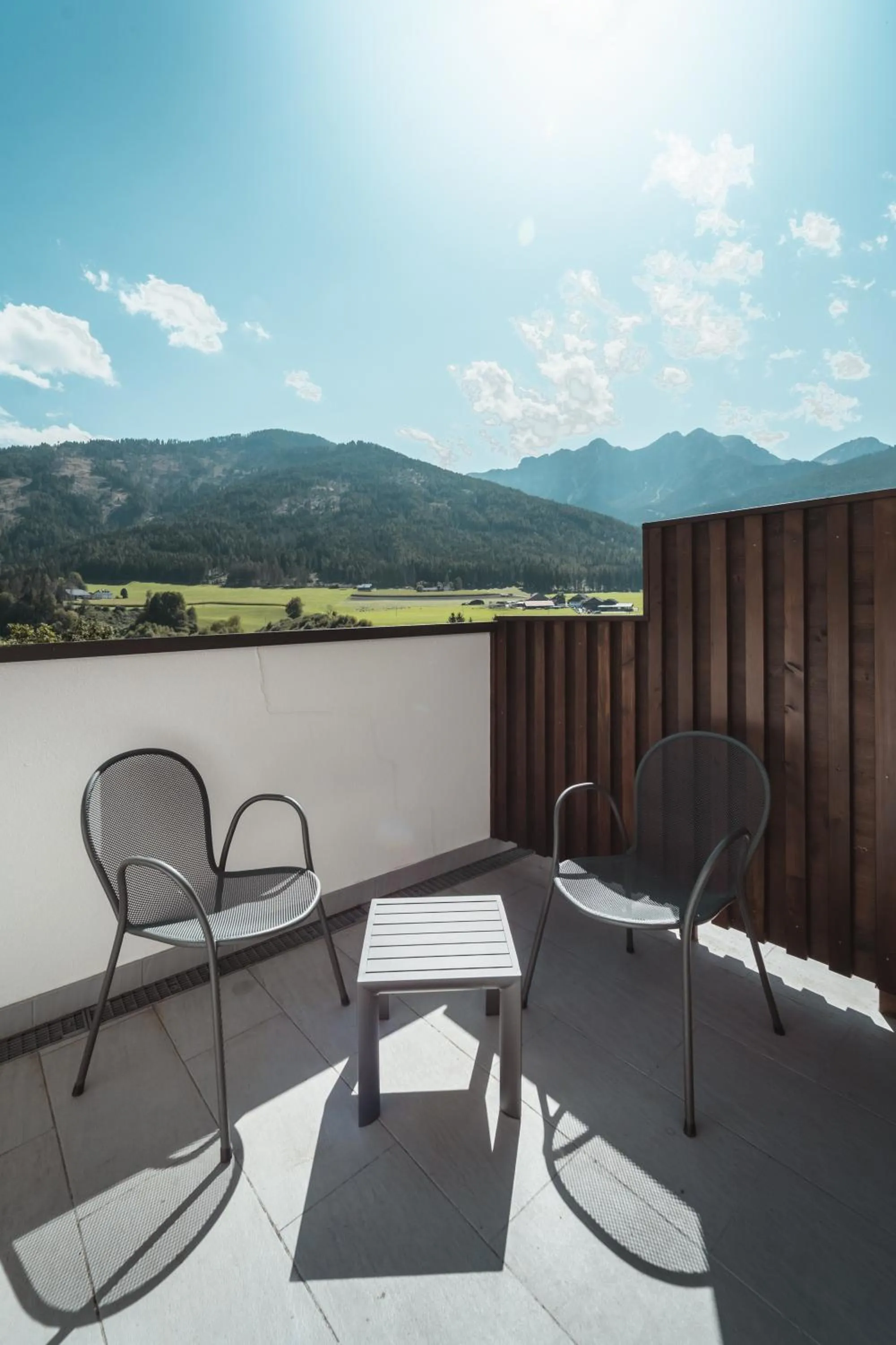 Balcony/Terrace in Historic Hotel Alte Goste