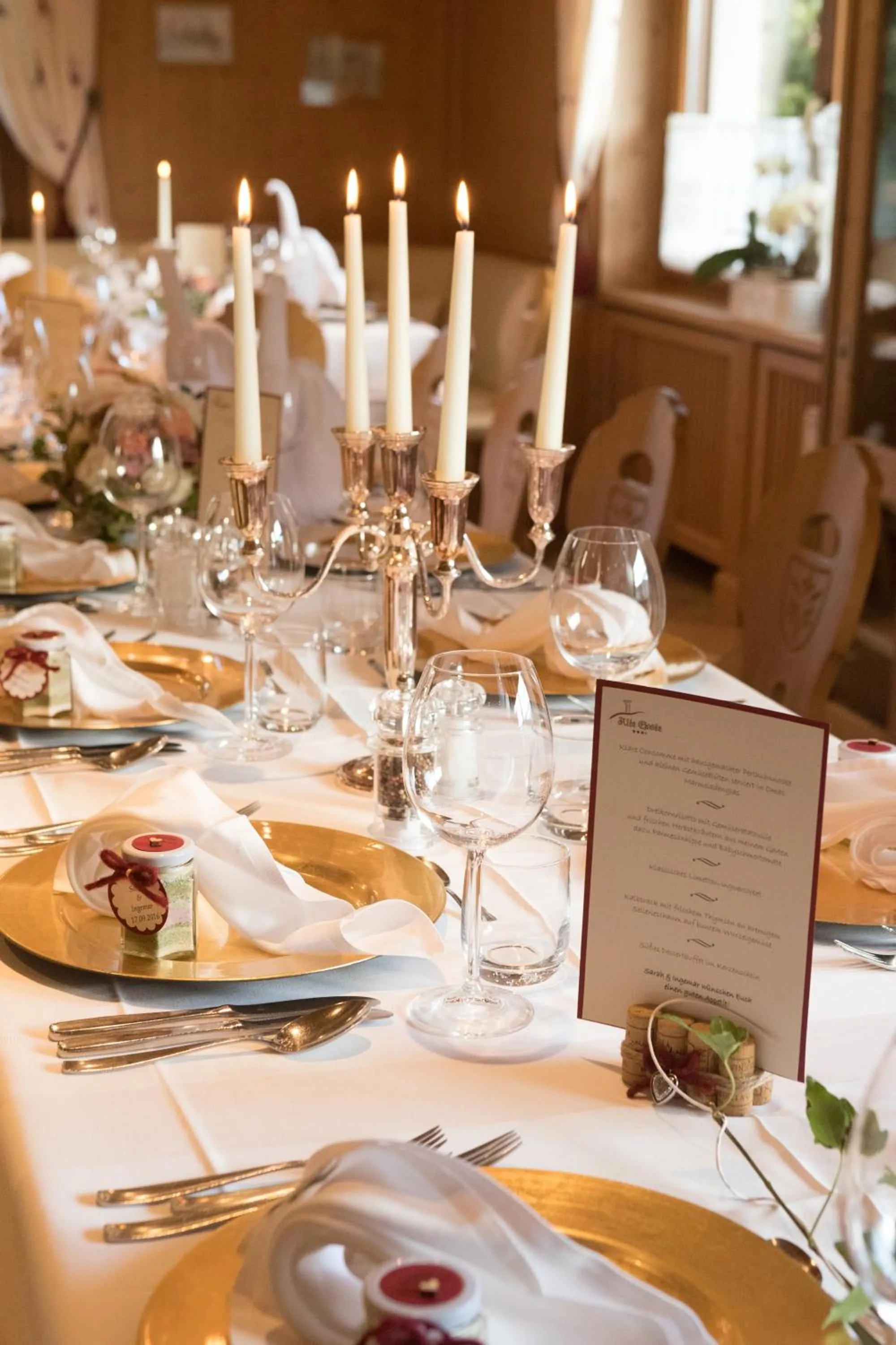 Food close-up in Historic Hotel Alte Goste