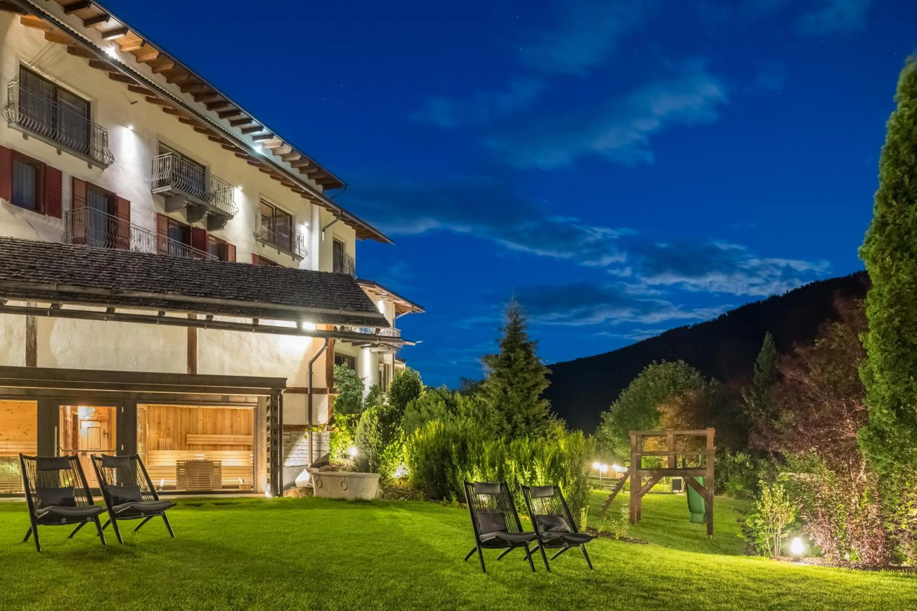 Garden in Historic Hotel Alte Goste