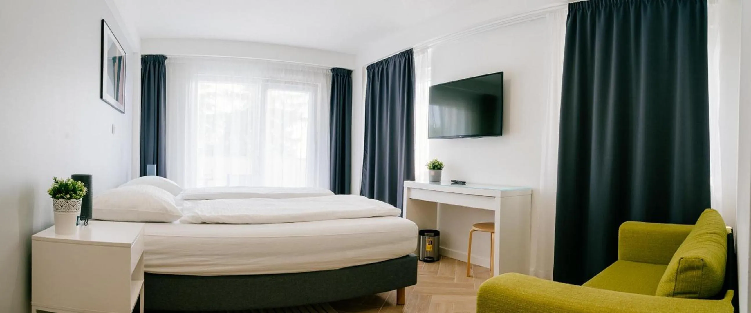 Photo of the whole room, Bed in Rooms at Zajčeva 34