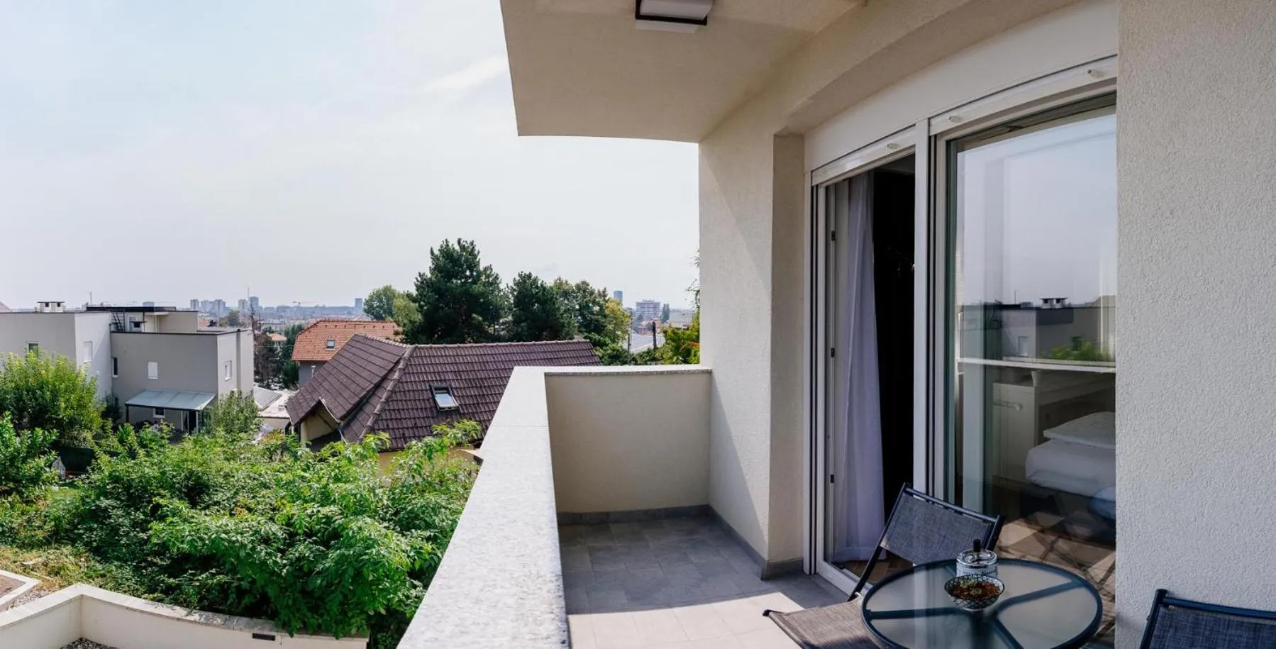 Balcony/Terrace in Rooms at Zajčeva 34