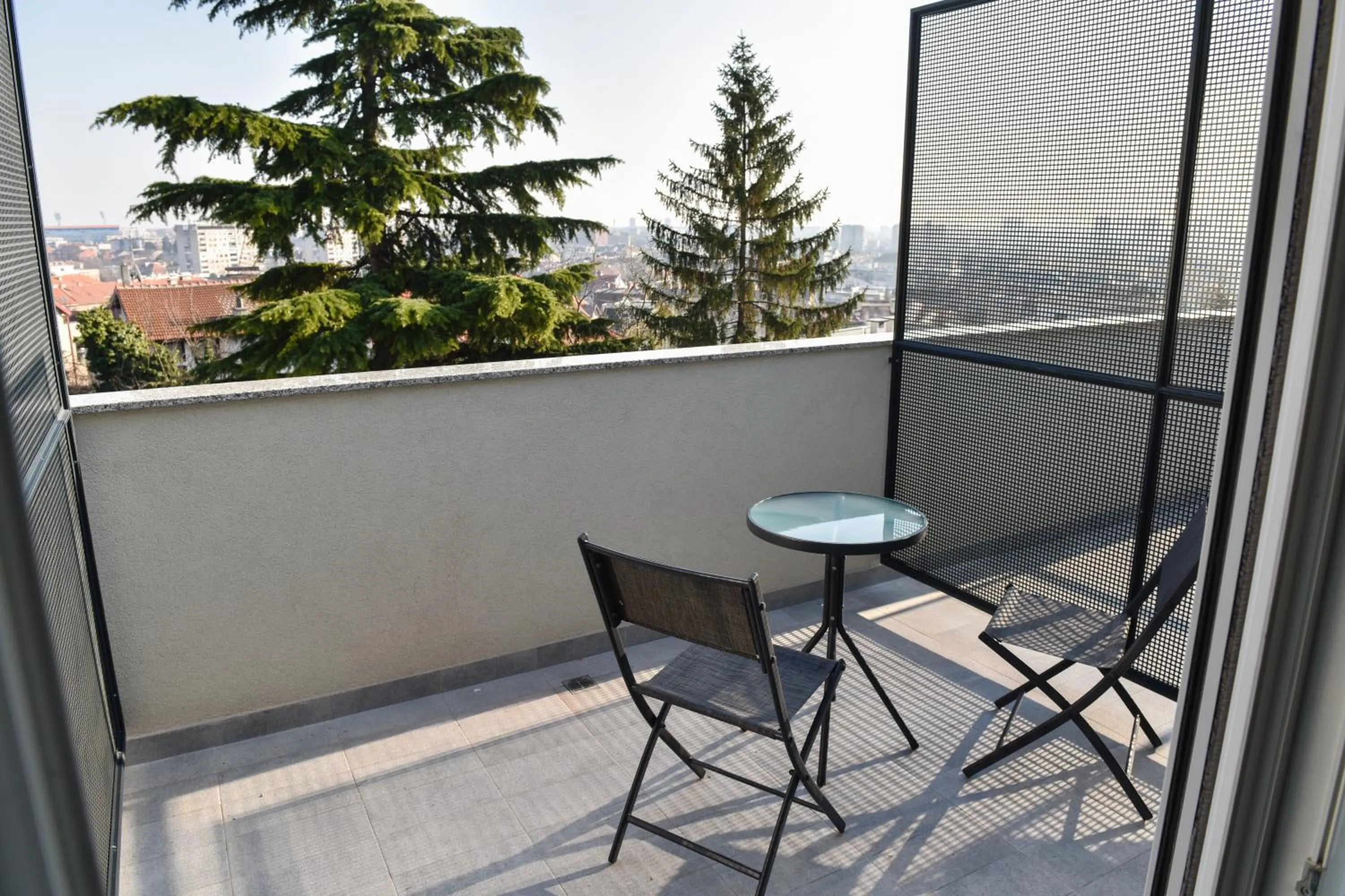 Balcony/Terrace in Rooms at Zajčeva 34