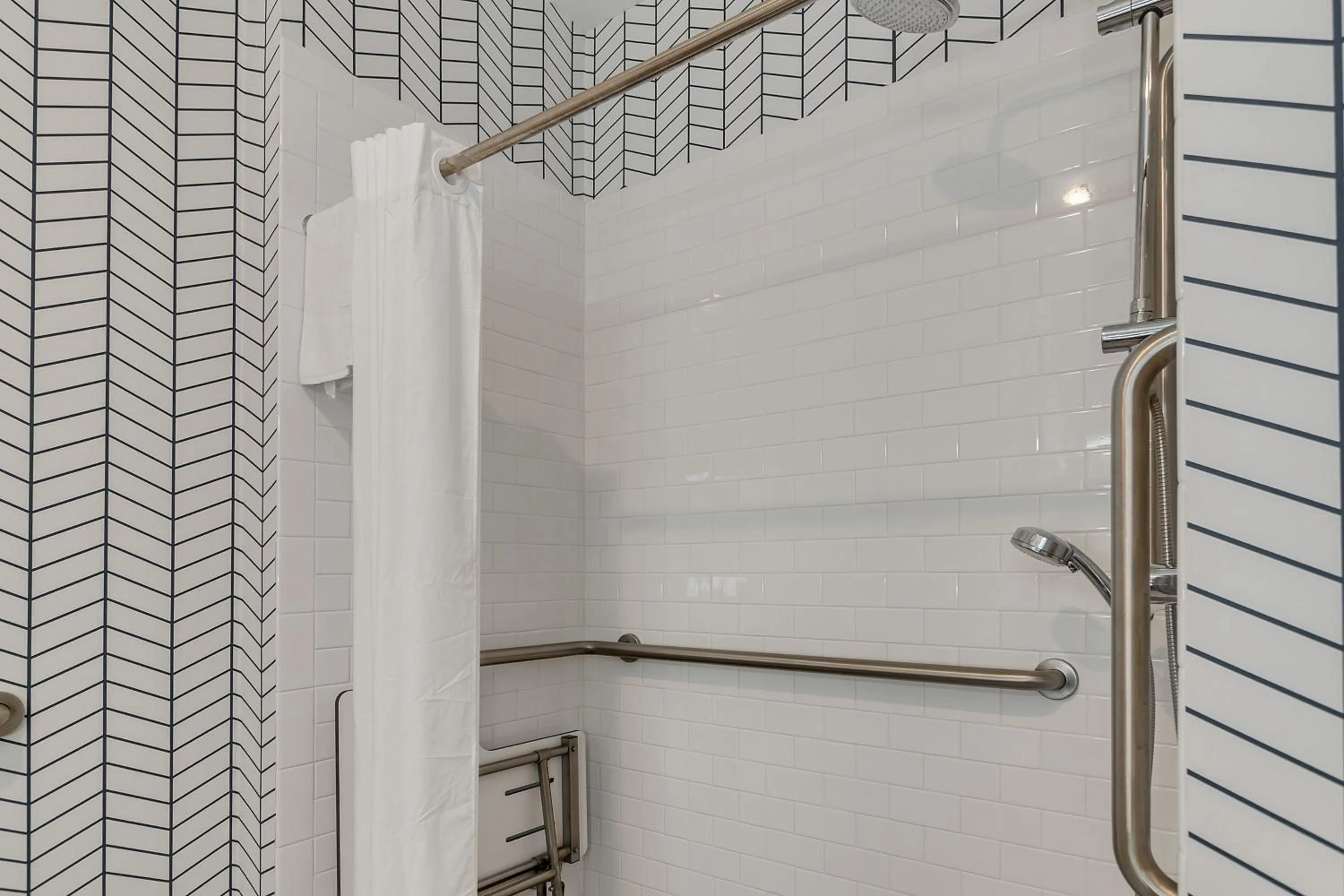 Shower in Evoke Destin Hotel