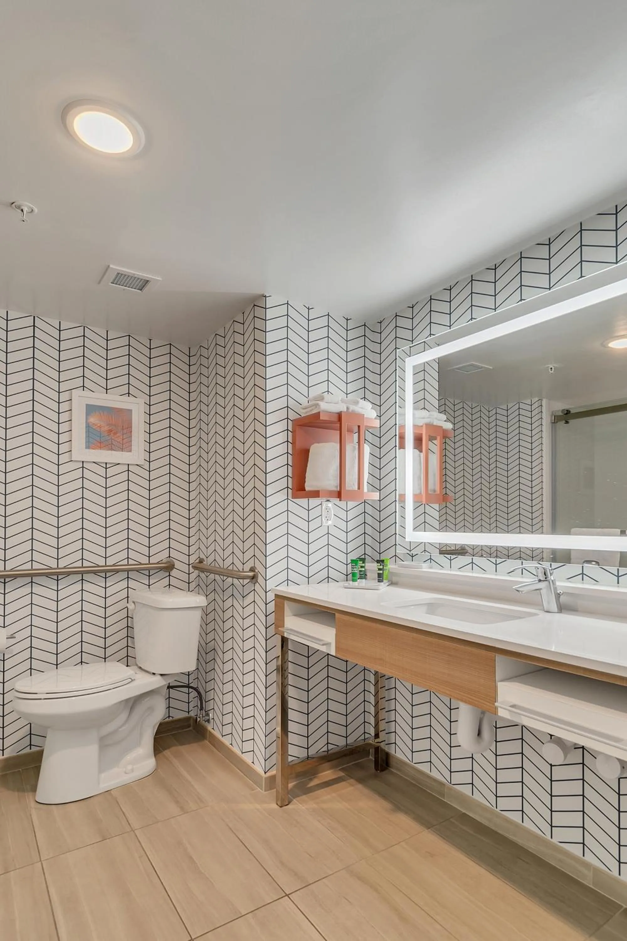 Shower in Evoke Destin Hotel