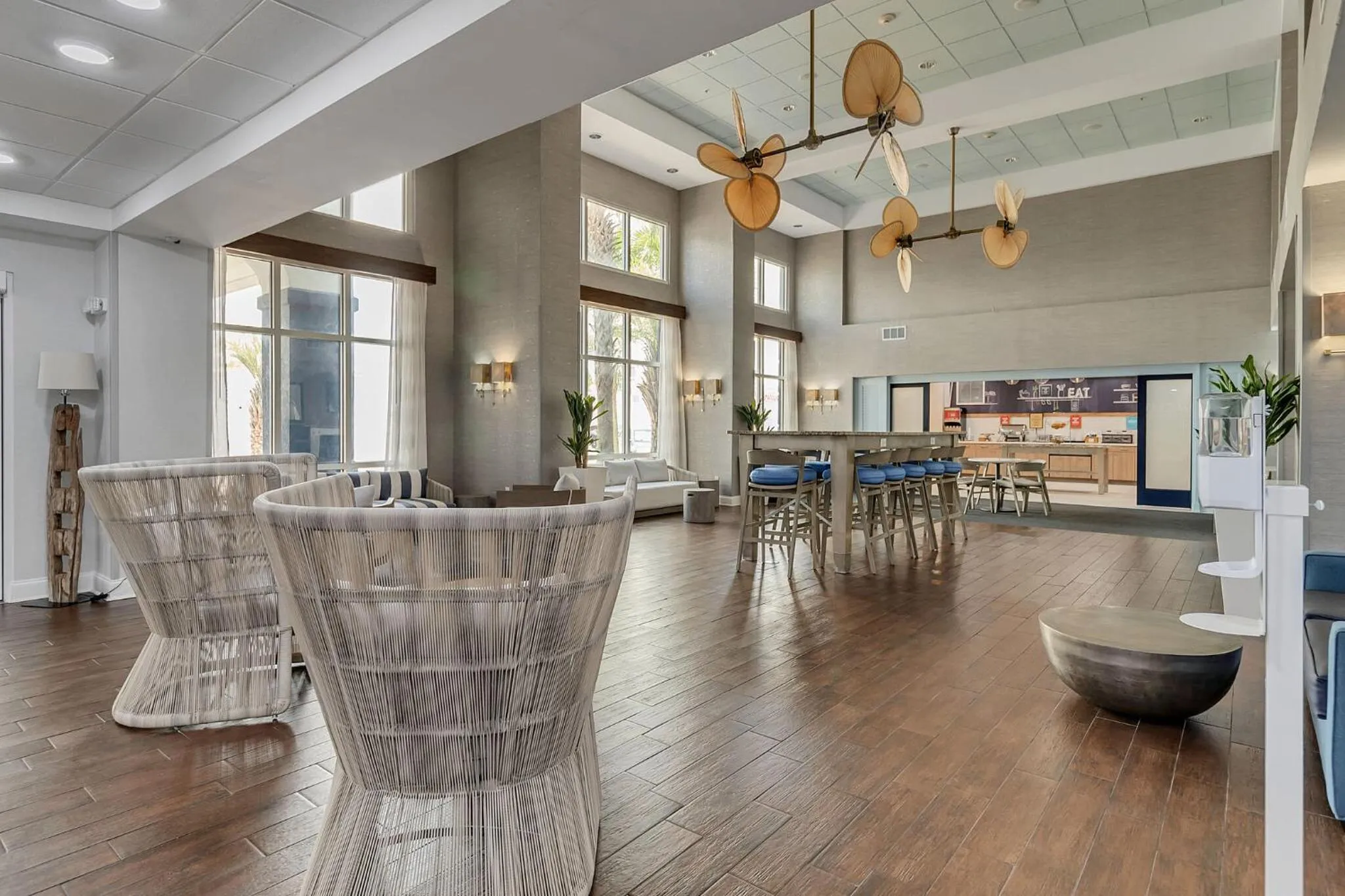 Property building in Evoke Destin Hotel