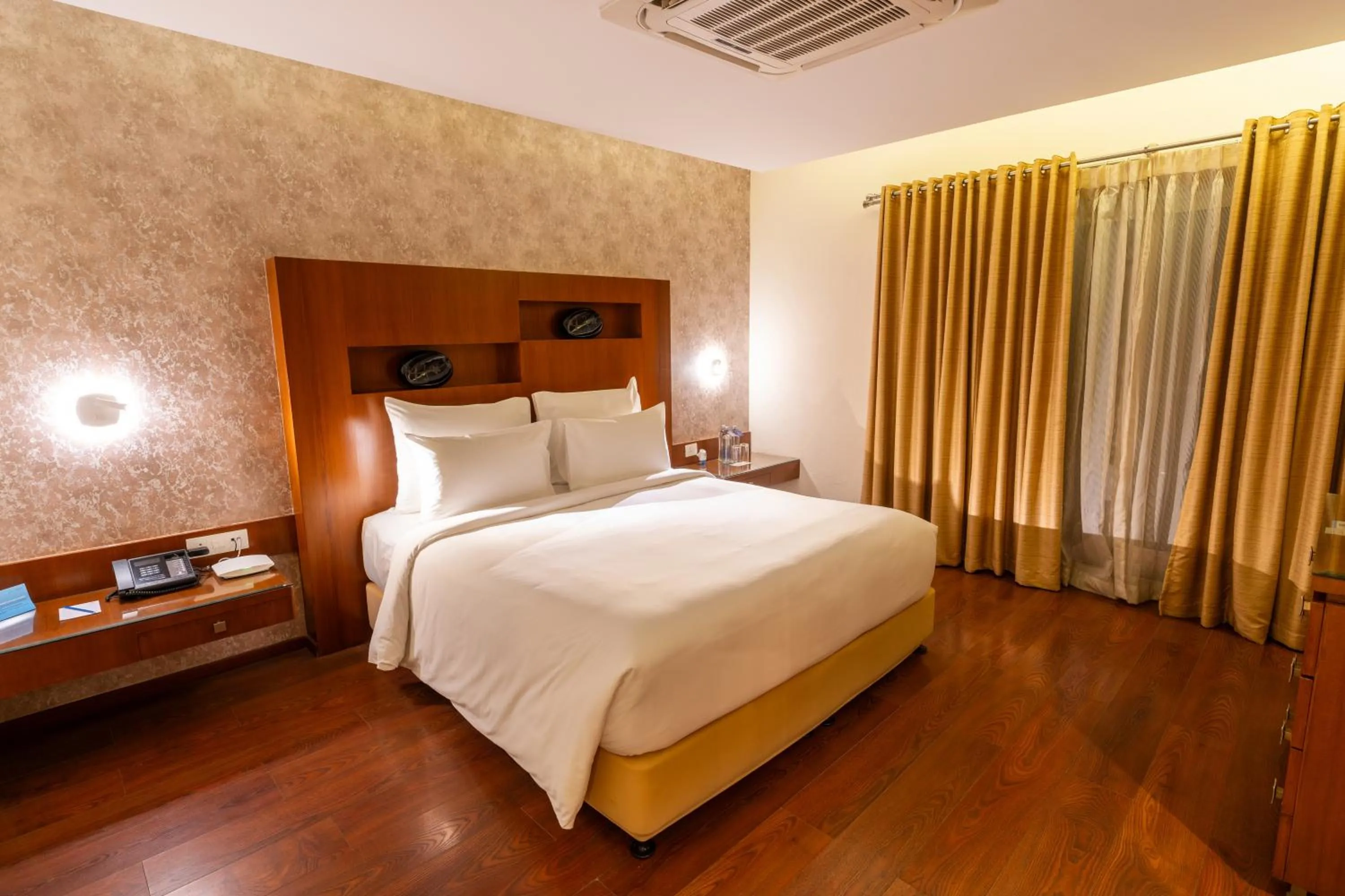 Bedroom, Bed in Clarks Exotica Convention Resort & Spa