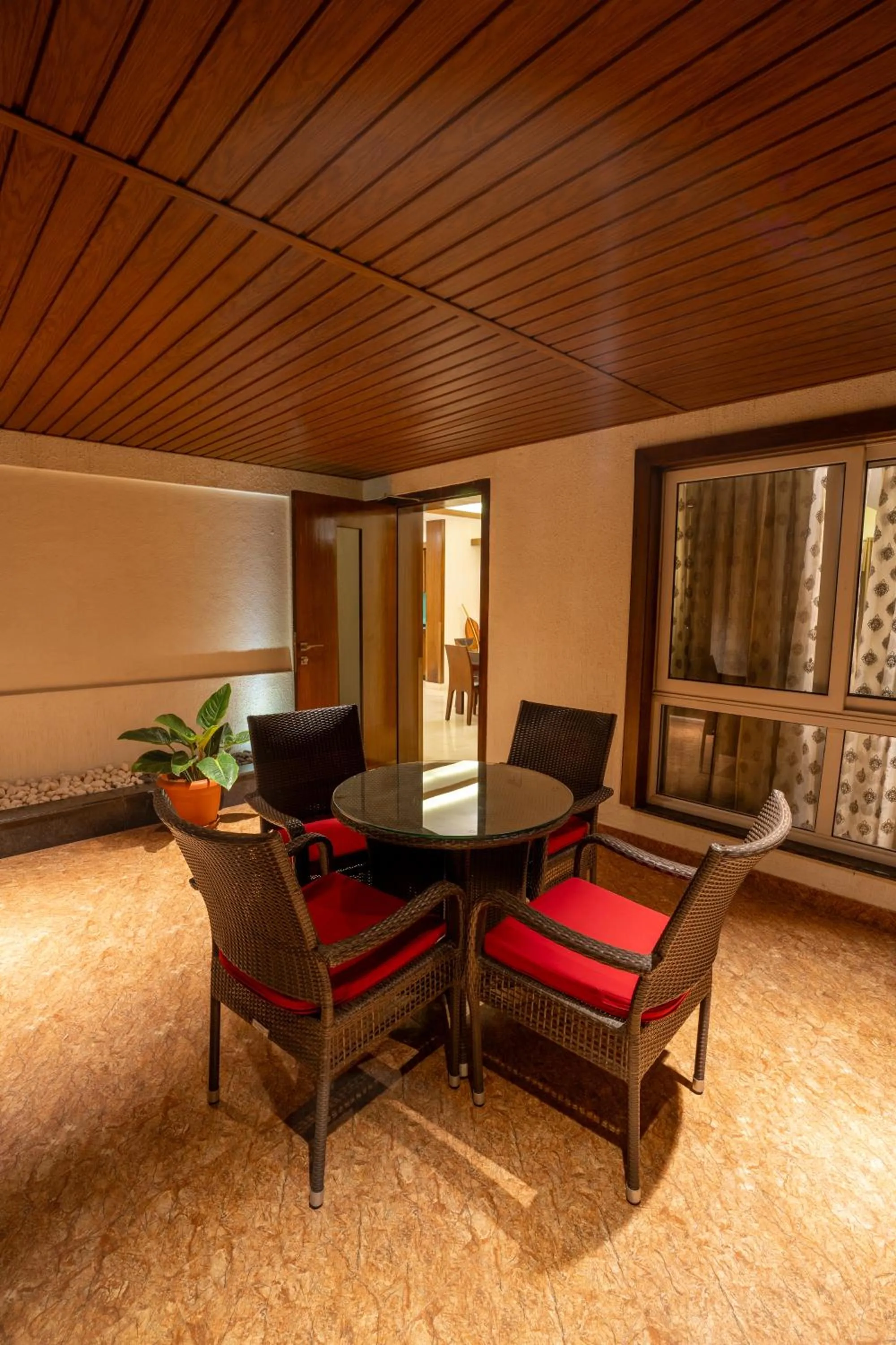 Seating area in Clarks Exotica Convention Resort & Spa