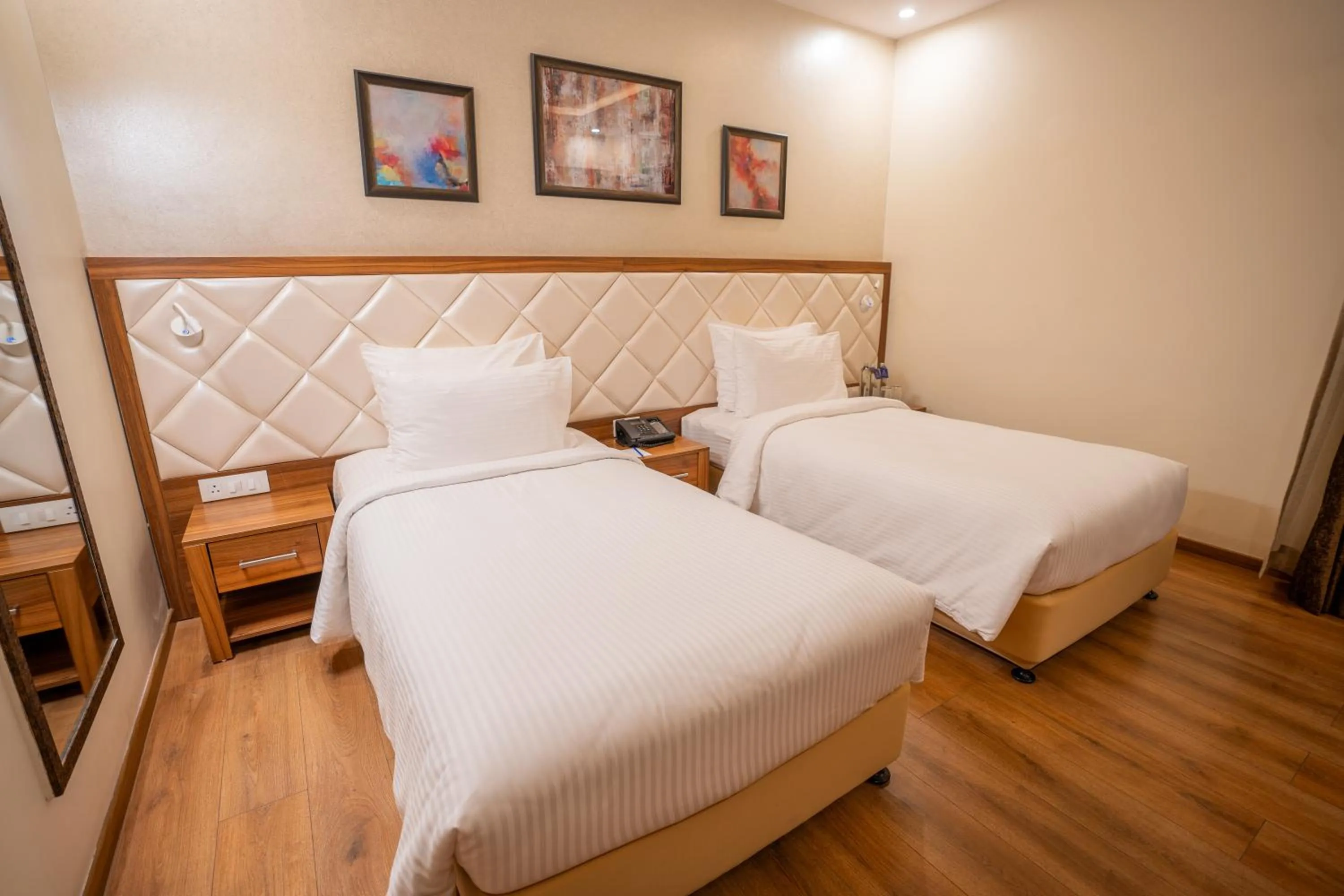 Bedroom, Bed in Clarks Exotica Convention Resort & Spa