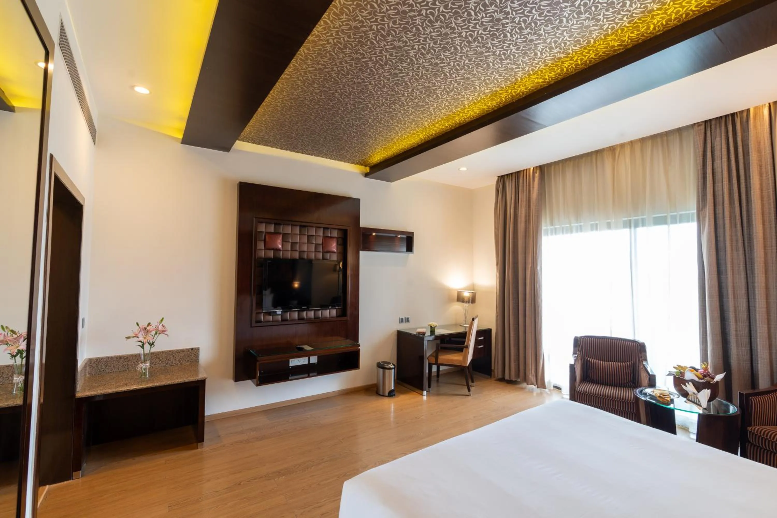 Bedroom, Bed in Clarks Exotica Convention Resort & Spa