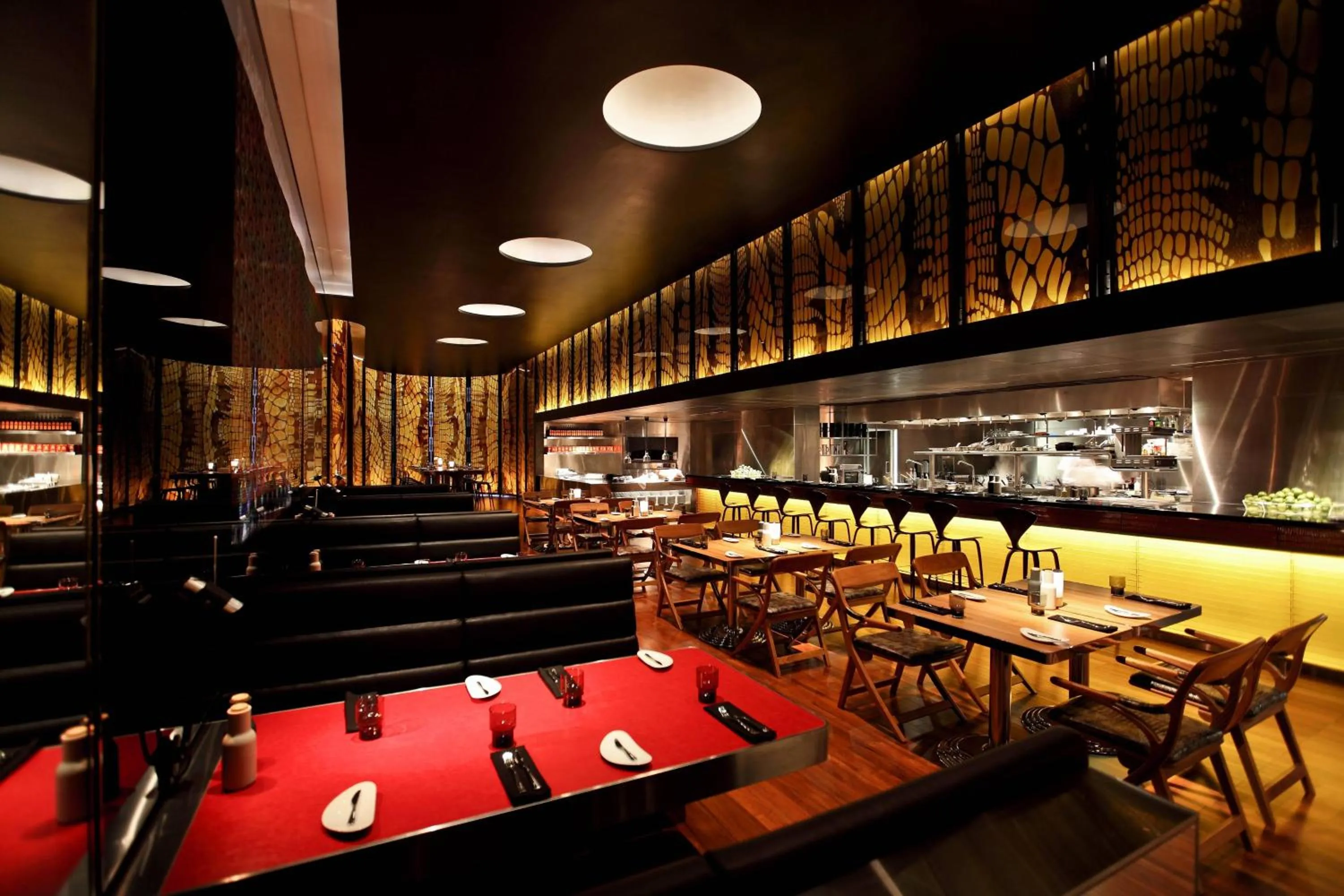 Kitchen or kitchenette in W Bangkok Hotel