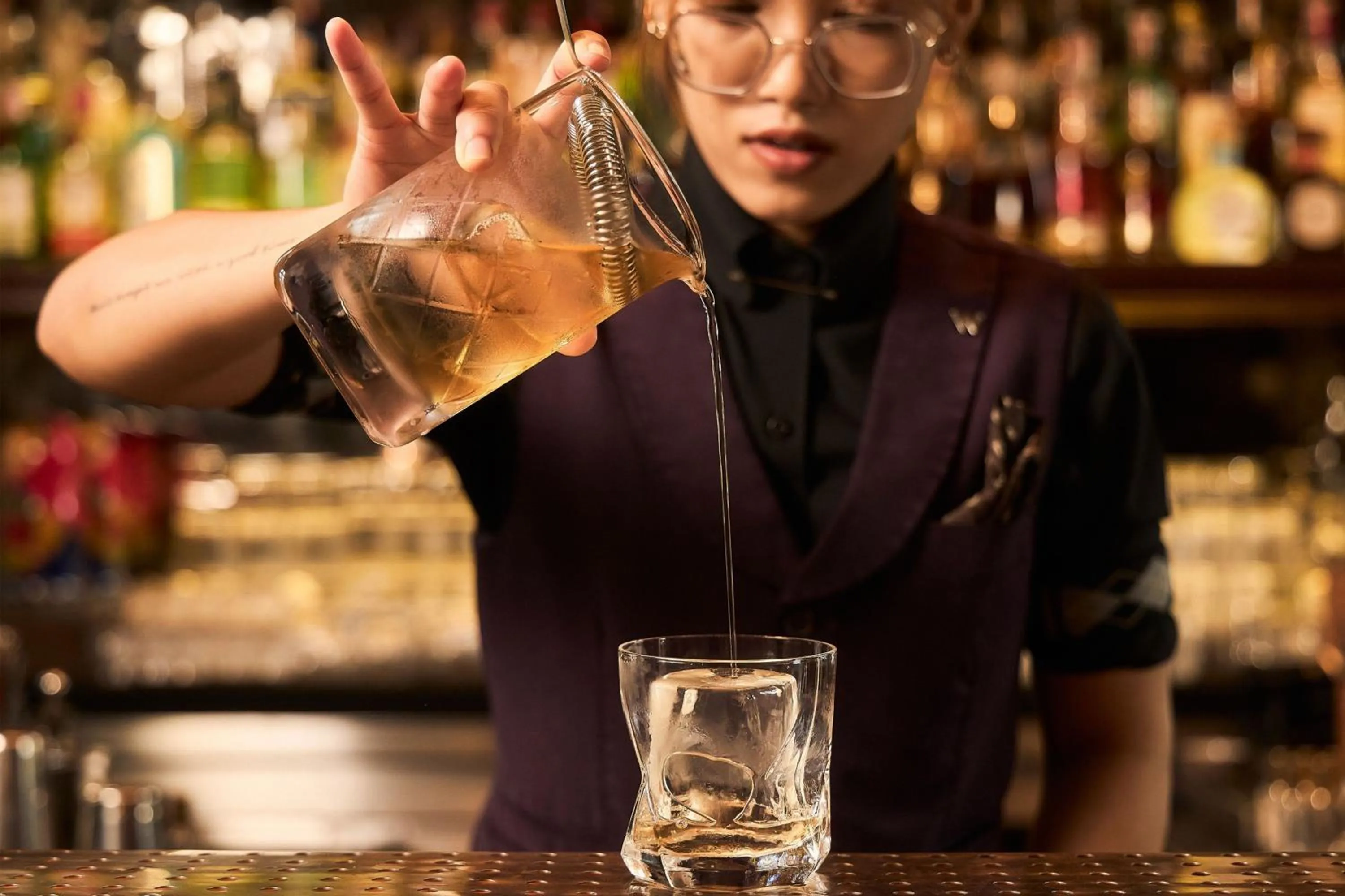 Lounge or bar in W Bangkok Hotel