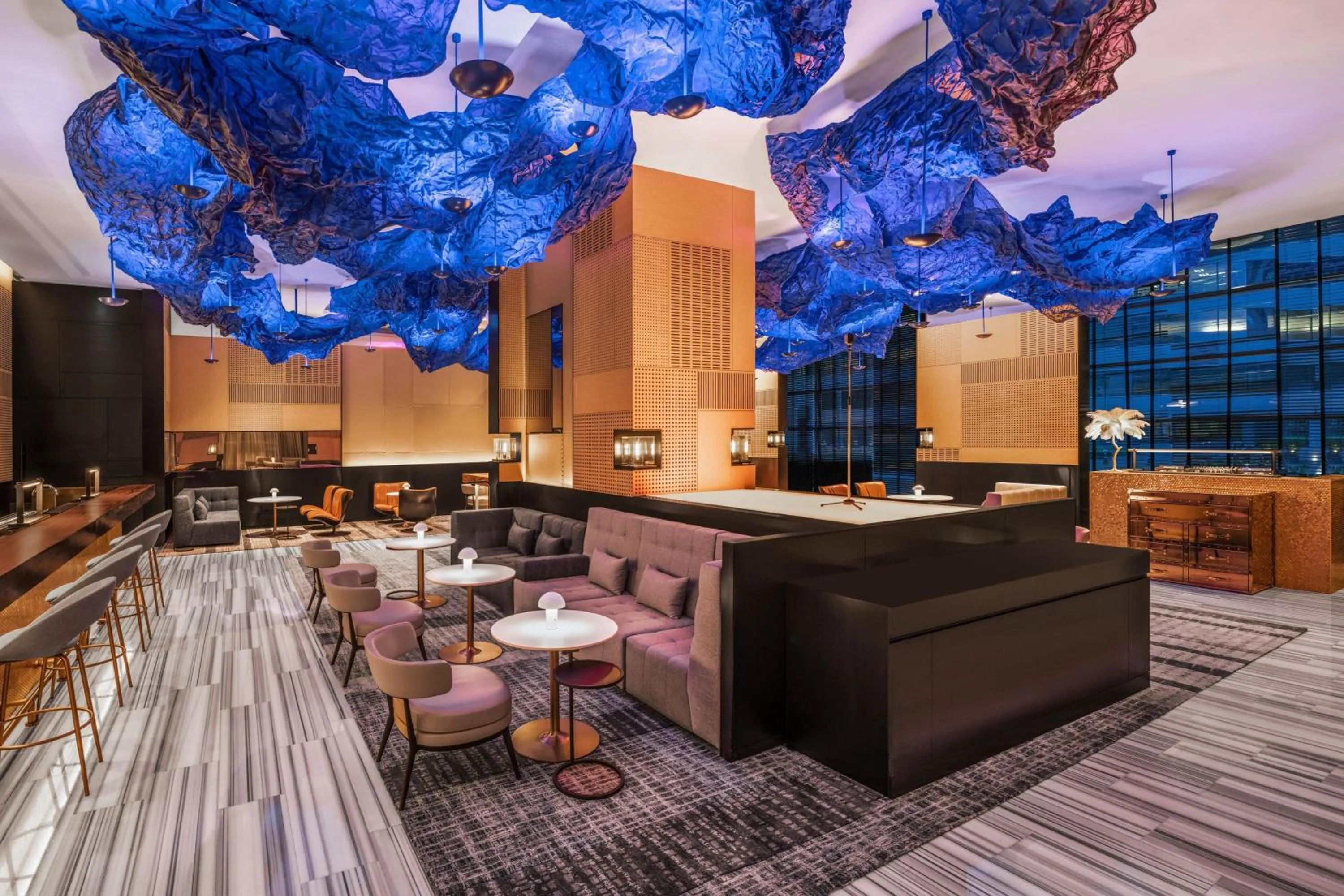 Lounge or bar in W Bangkok Hotel