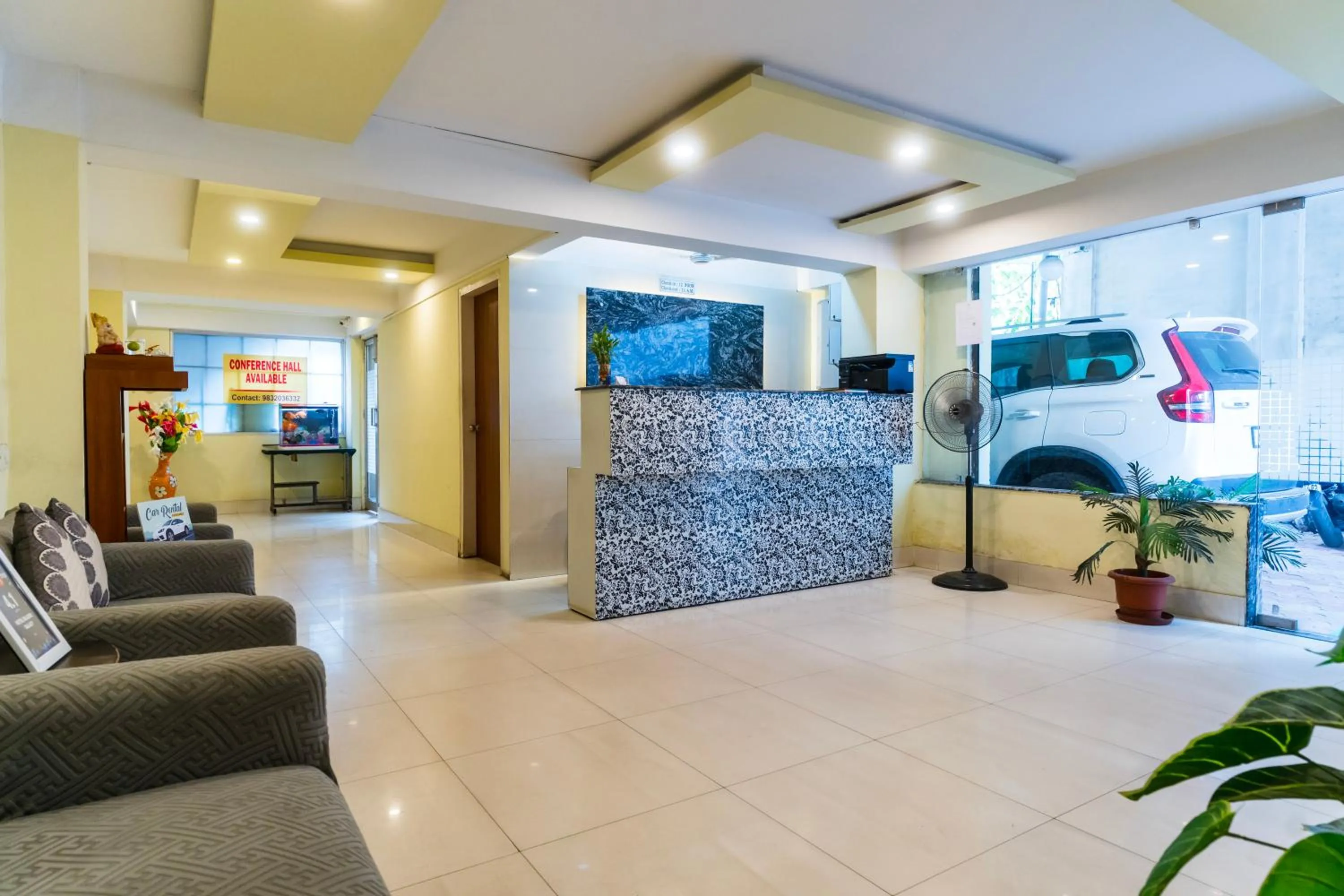 Seating area in HOTEL NILADRII GALAXY