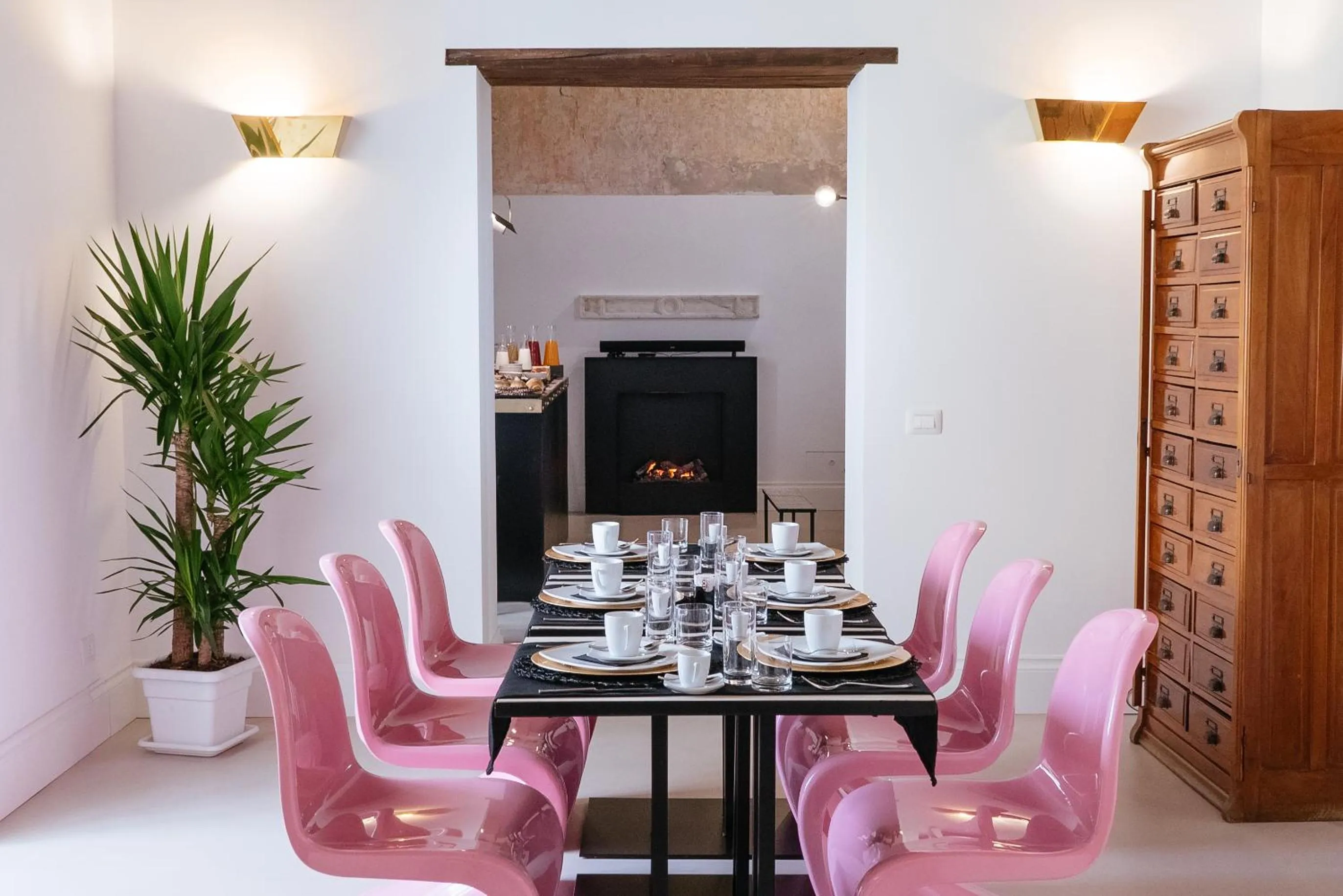 Communal lounge/ TV room in Artemisia Domus - Centro Storico