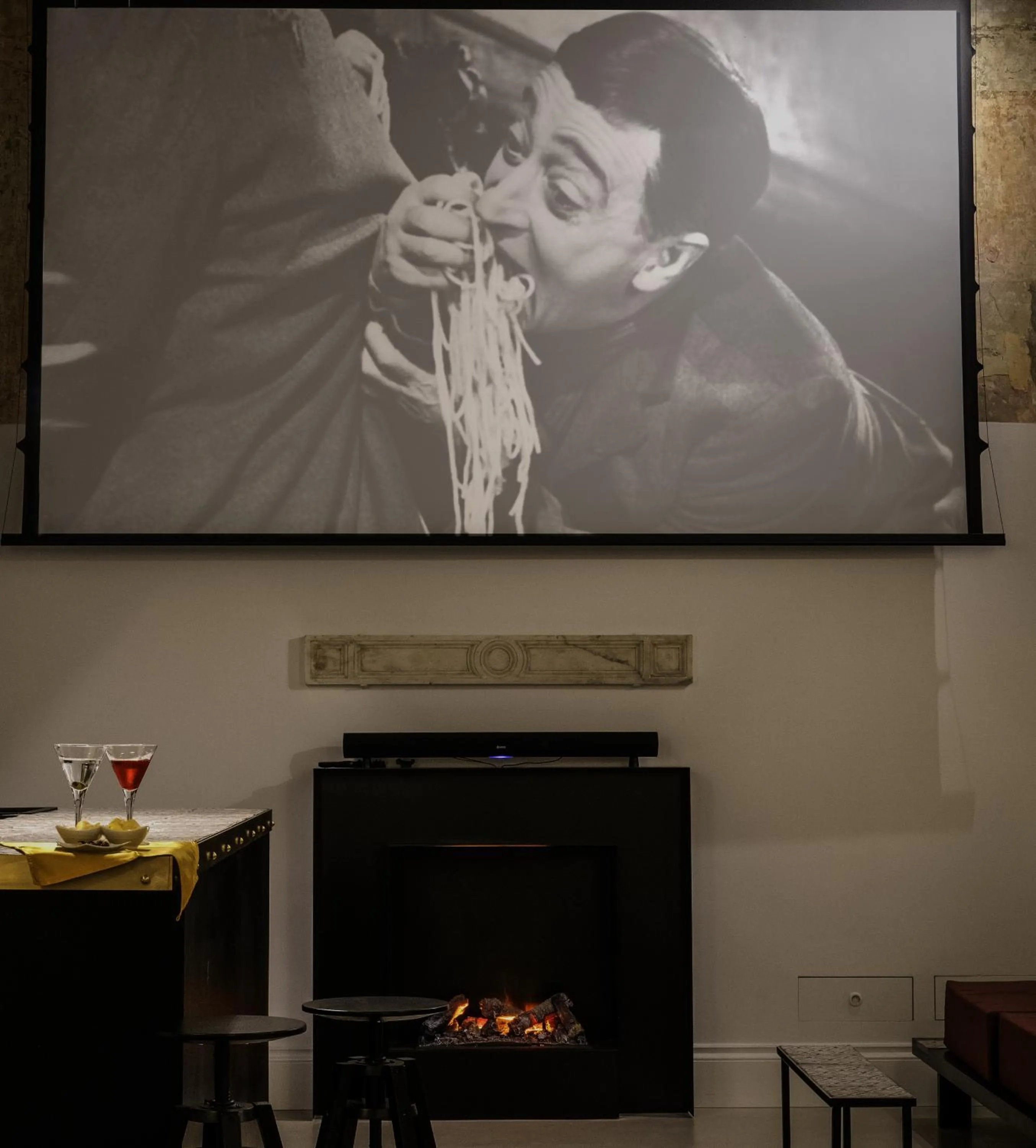 Communal lounge/ TV room in Artemisia Domus - Centro Storico